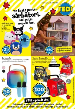 Catalogul cu oferte TEDI valabil de la 23.10.2026