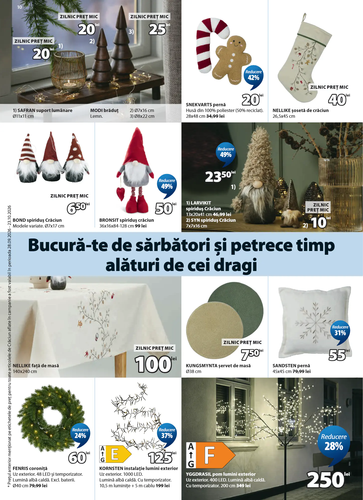 Catalogul cu oferte JYSK valabil de la 24.10.2026 - Pagina 10.