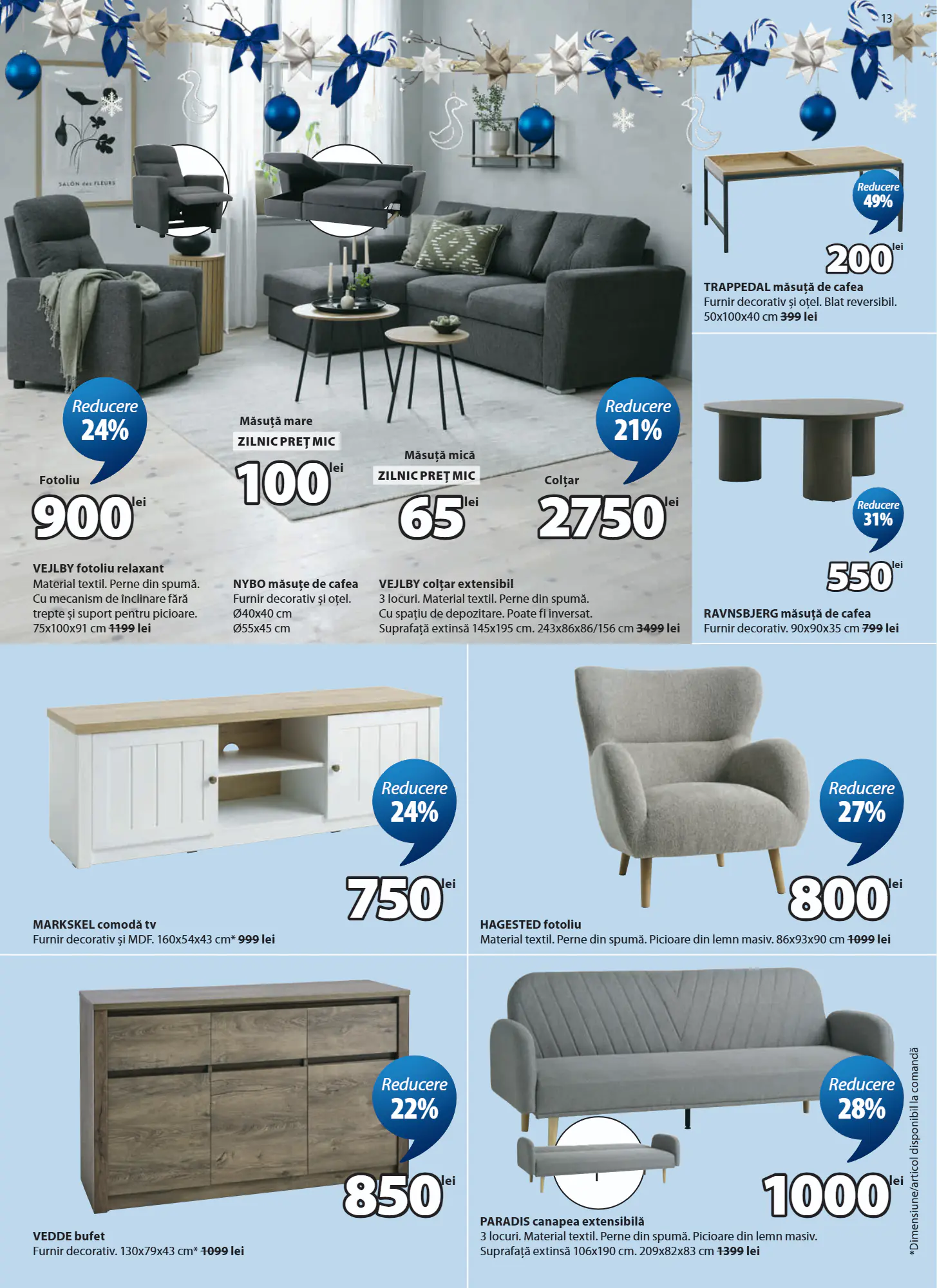 Catalogul cu oferte JYSK valabil de la 24.10.2026 - Pagina 13.