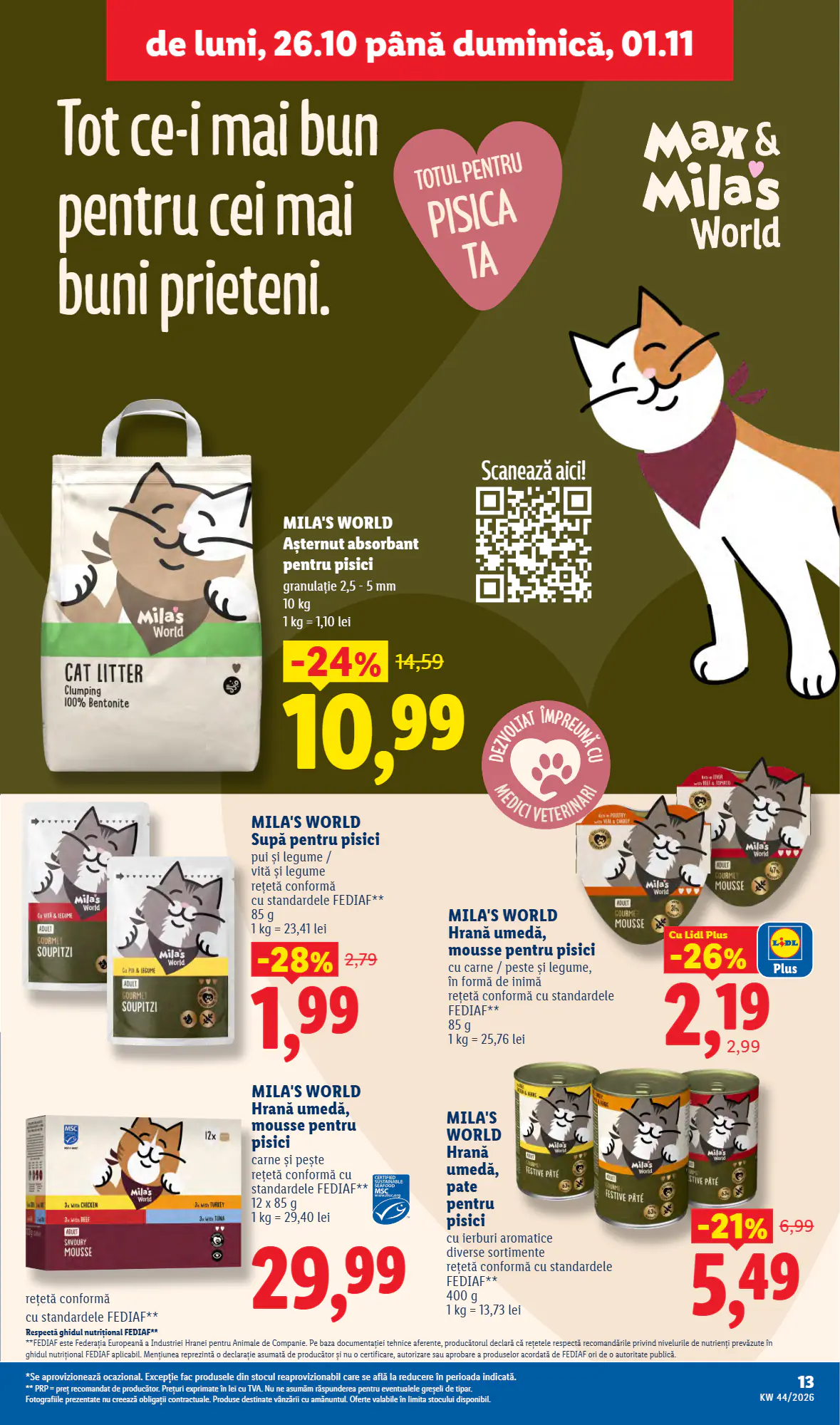 Catalogul cu oferte Lidl valabil de la 26.10.2026 - Pagina 13.