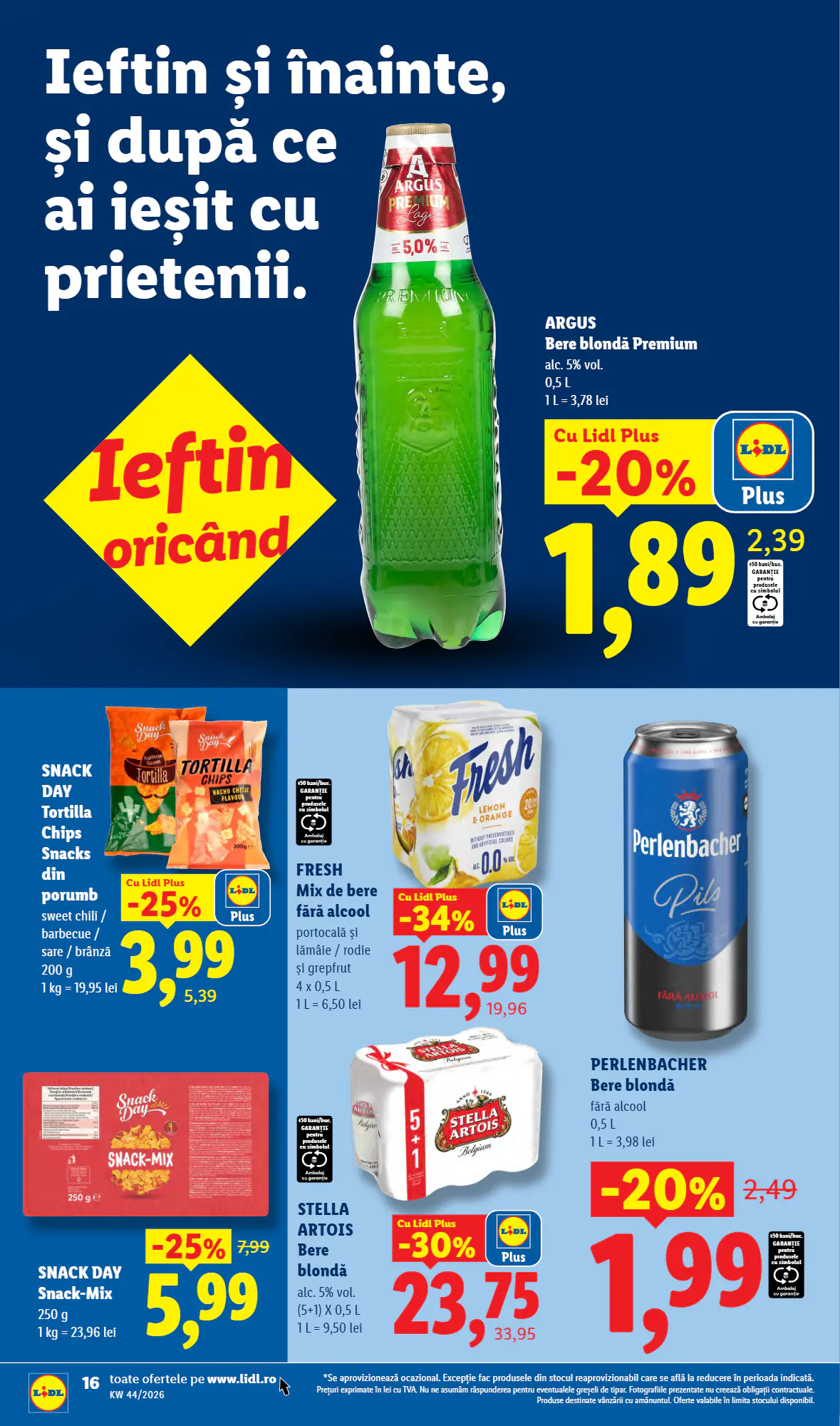 Catalogul cu oferte Lidl valabil de la 26.10.2026 - Pagina 16.