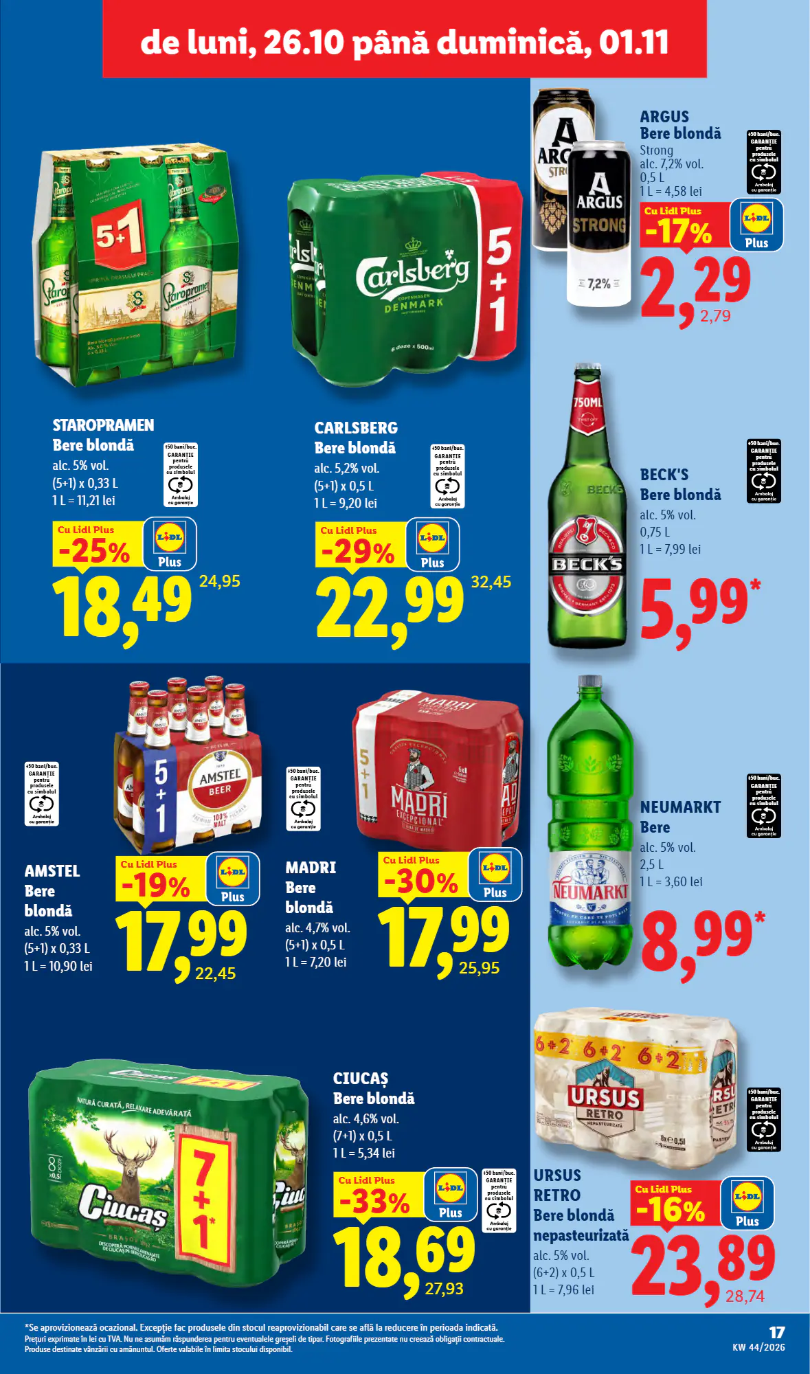 Catalogul cu oferte Lidl valabil de la 26.10.2026 - Pagina 17.