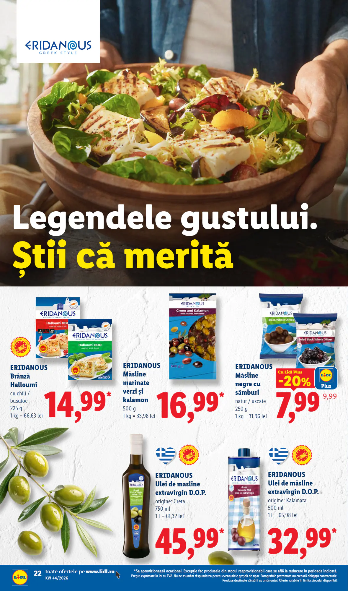 Catalogul cu oferte Lidl valabil de la 26.10.2026 - Pagina 22.