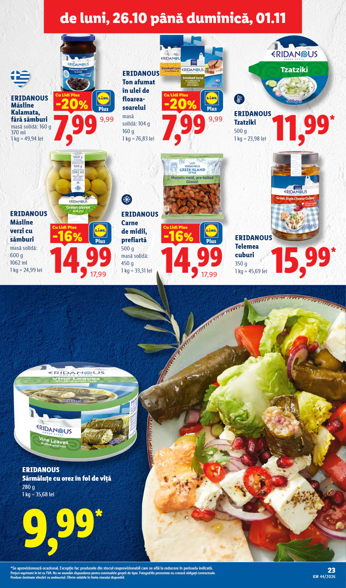 Catalogul cu oferte Lidl valabil de la 26.10.2026 - Pagina 23.