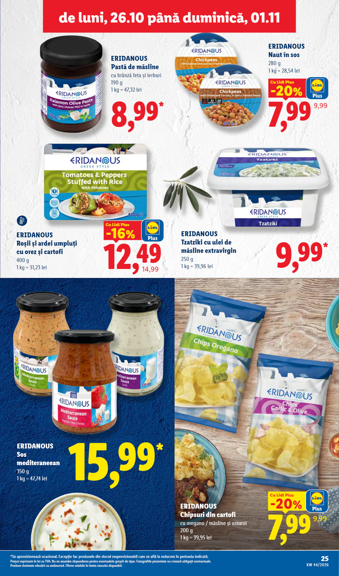Catalogul cu oferte Lidl valabil de la 26.10.2026 - Pagina 25.