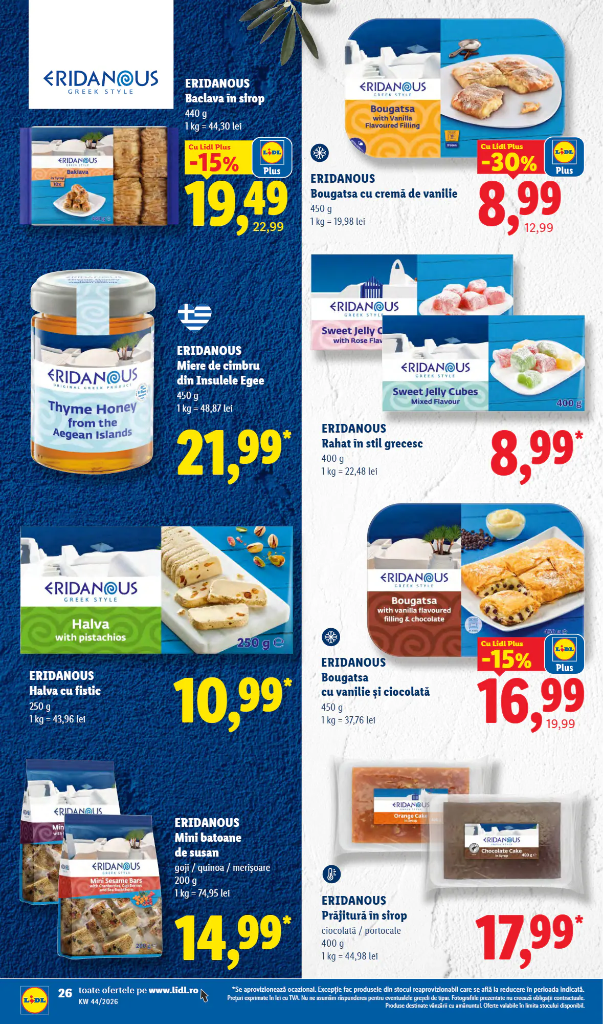 Catalogul cu oferte Lidl valabil de la 26.10.2026 - Pagina 26.
