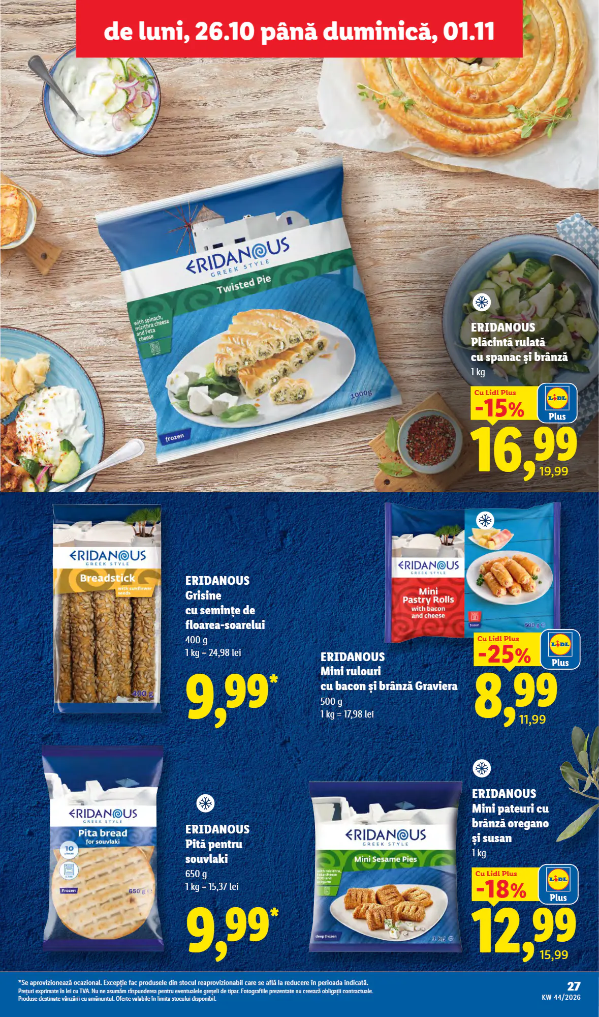 Catalogul cu oferte Lidl valabil de la 26.10.2026 - Pagina 27.