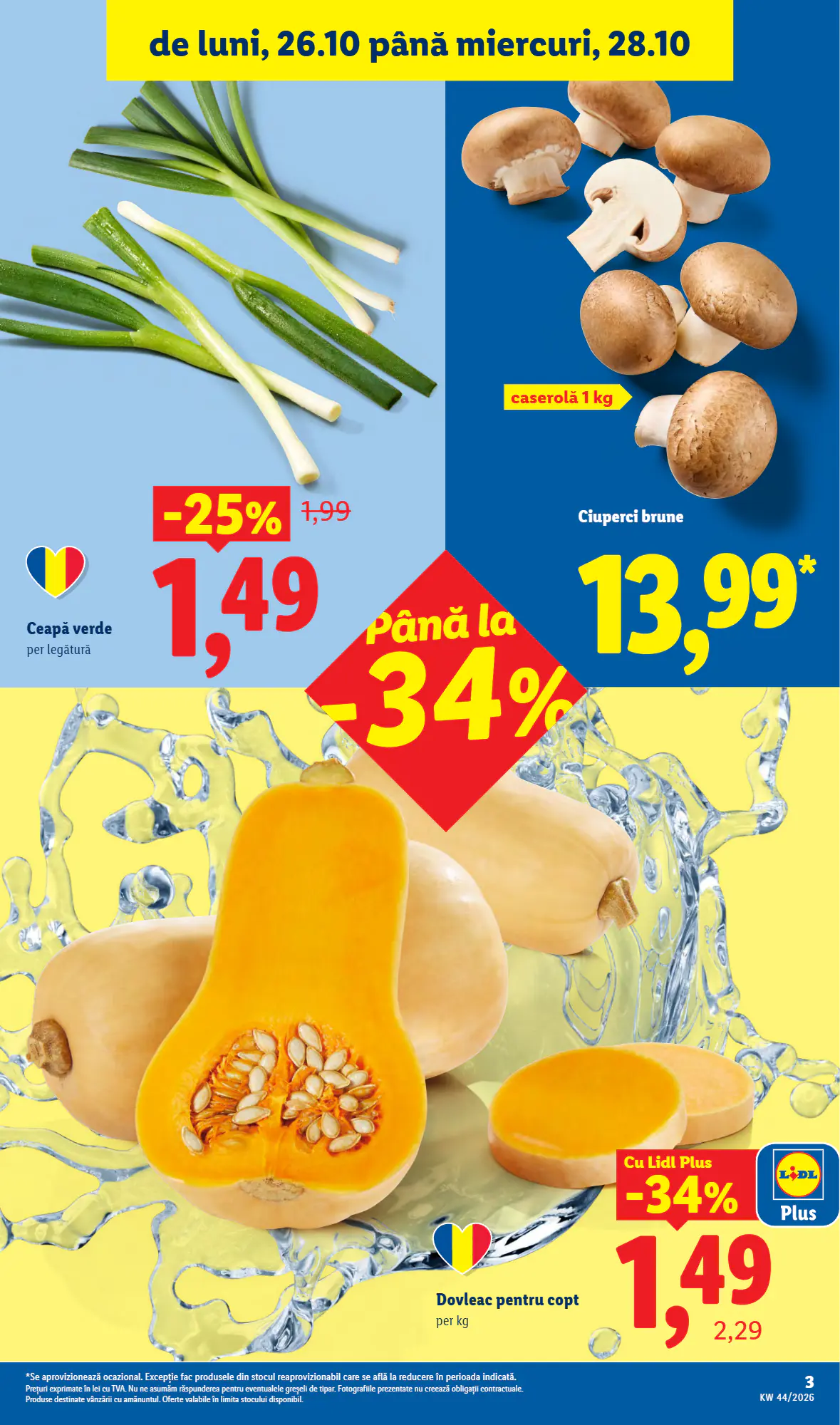 Catalogul cu oferte Lidl valabil de la 26.10.2026 - Pagina 3.