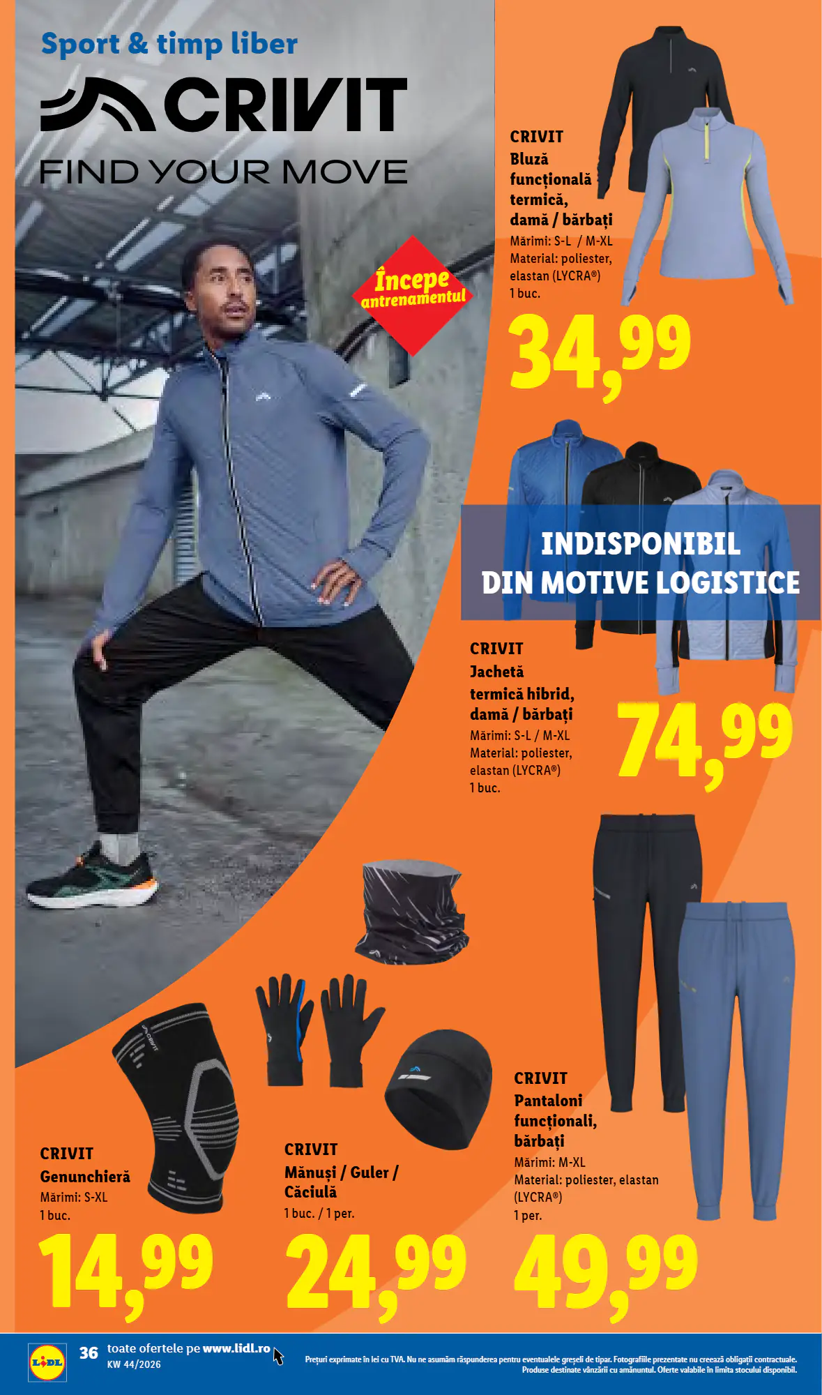 Catalogul cu oferte Lidl valabil de la 26.10.2026 - Pagina 36.