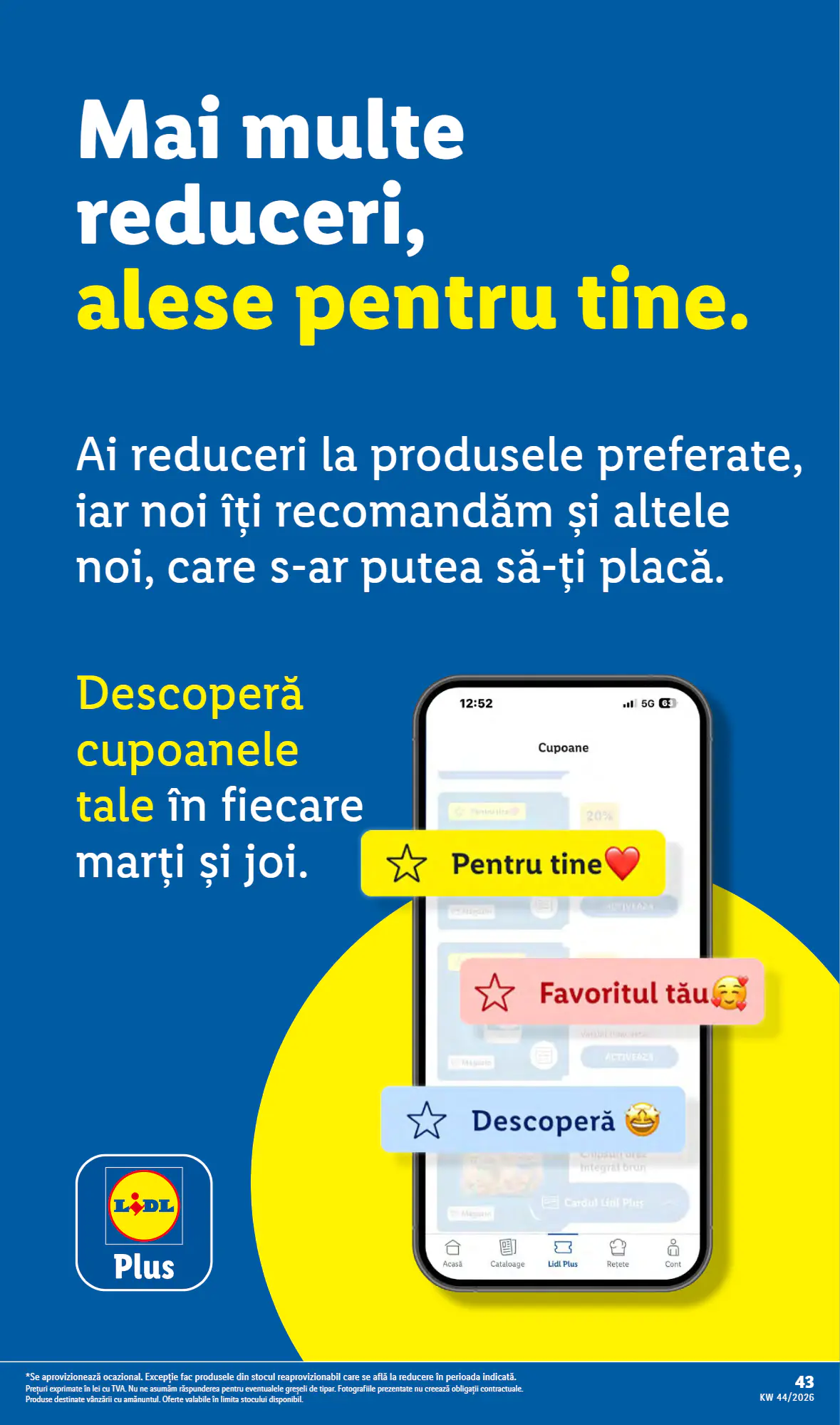 Catalogul cu oferte Lidl valabil de la 26.10.2026 - Pagina 43.