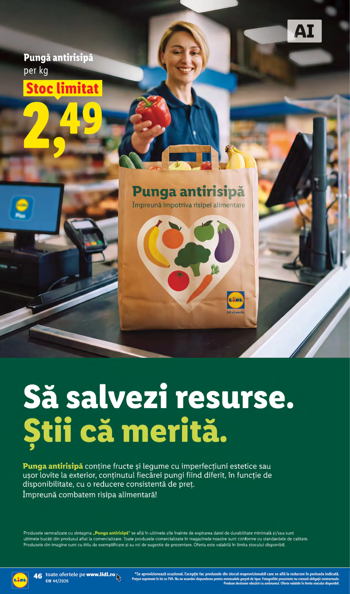 Catalogul cu oferte Lidl valabil de la 26.10.2026 - Pagina 46.