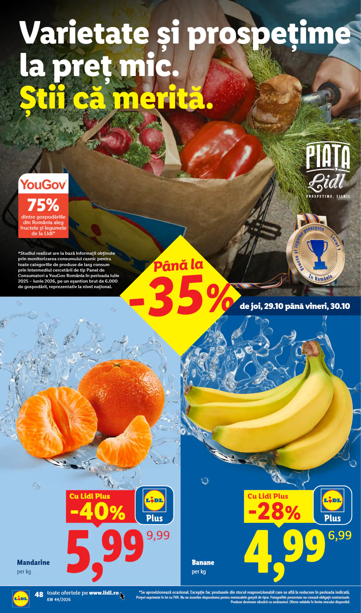 Catalogul cu oferte Lidl valabil de la 26.10.2026 - Pagina 48.