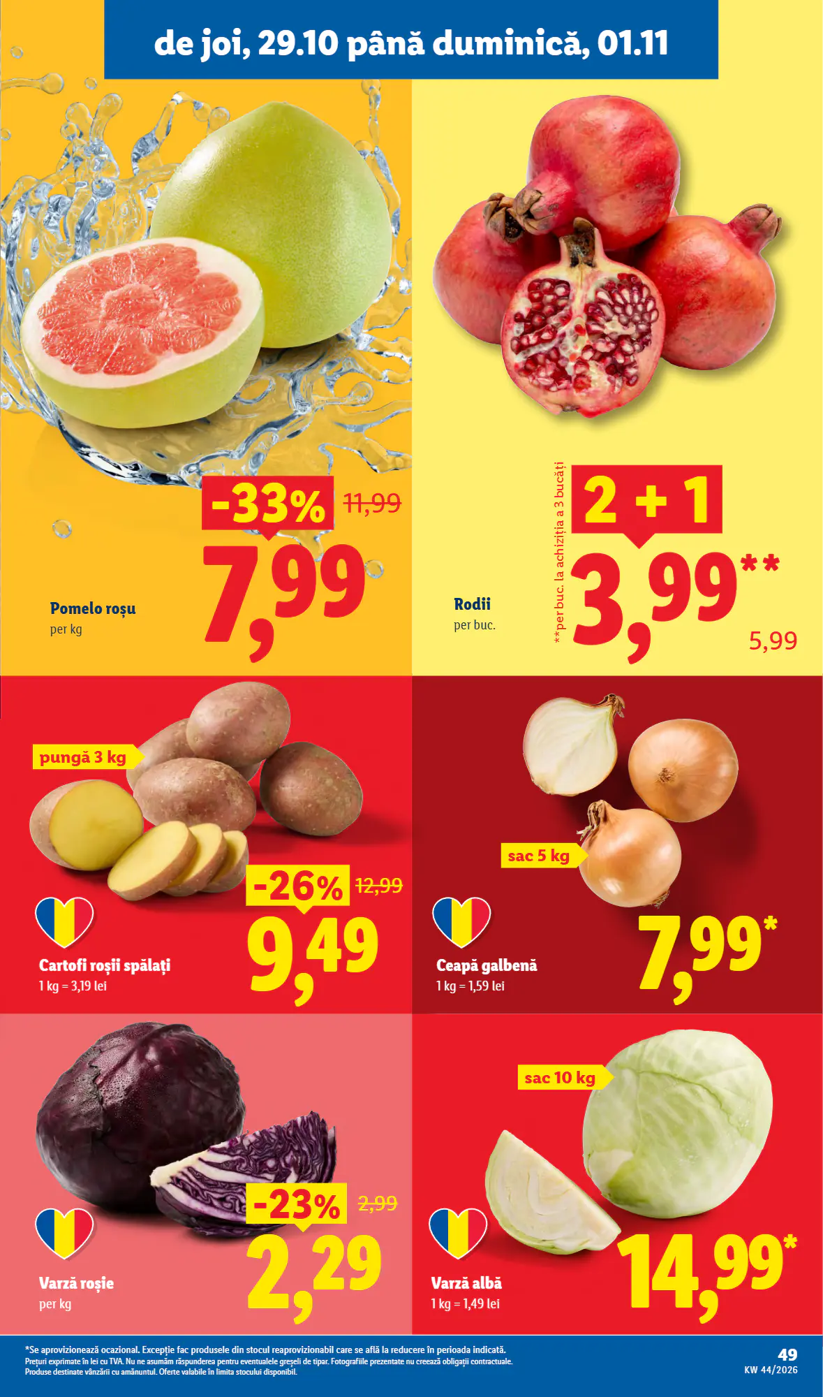 Catalogul cu oferte Lidl valabil de la 26.10.2026 - Pagina 49.