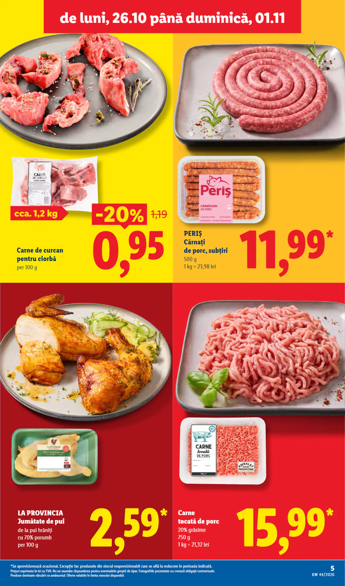 Catalogul cu oferte Lidl valabil de la 26.10.2026 - Pagina 5.
