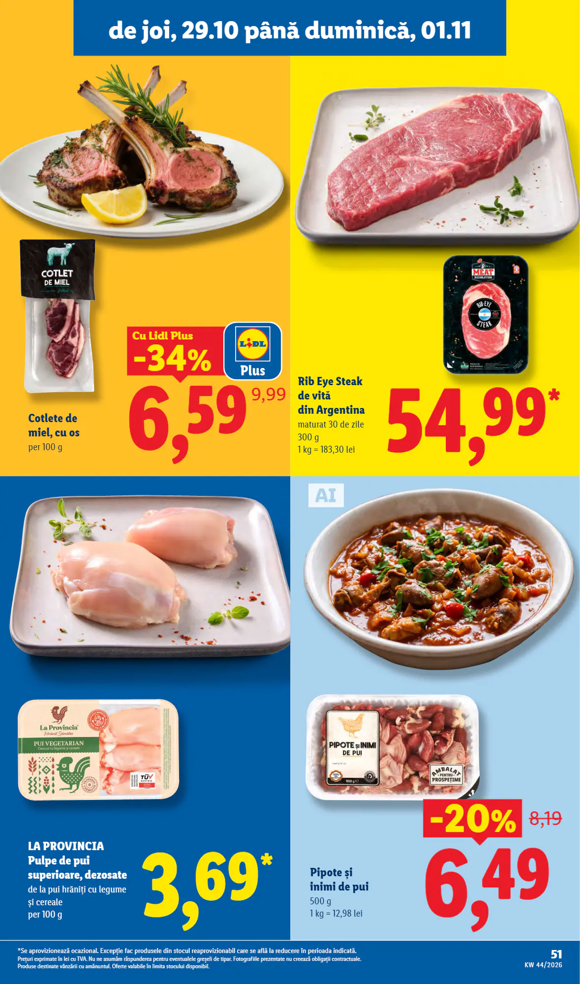 Catalogul cu oferte Lidl valabil de la 26.10.2026 - Pagina 51.