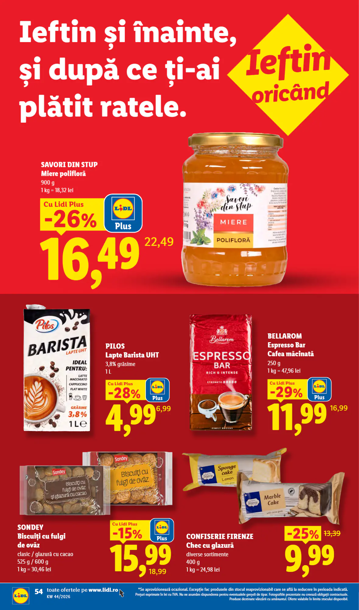 Catalogul cu oferte Lidl valabil de la 26.10.2026 - Pagina 54.