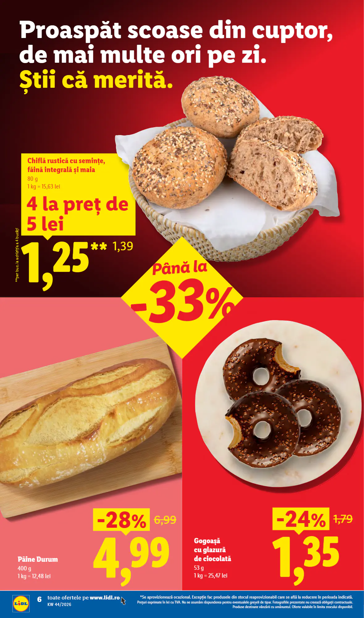 Catalogul cu oferte Lidl valabil de la 26.10.2026 - Pagina 6.