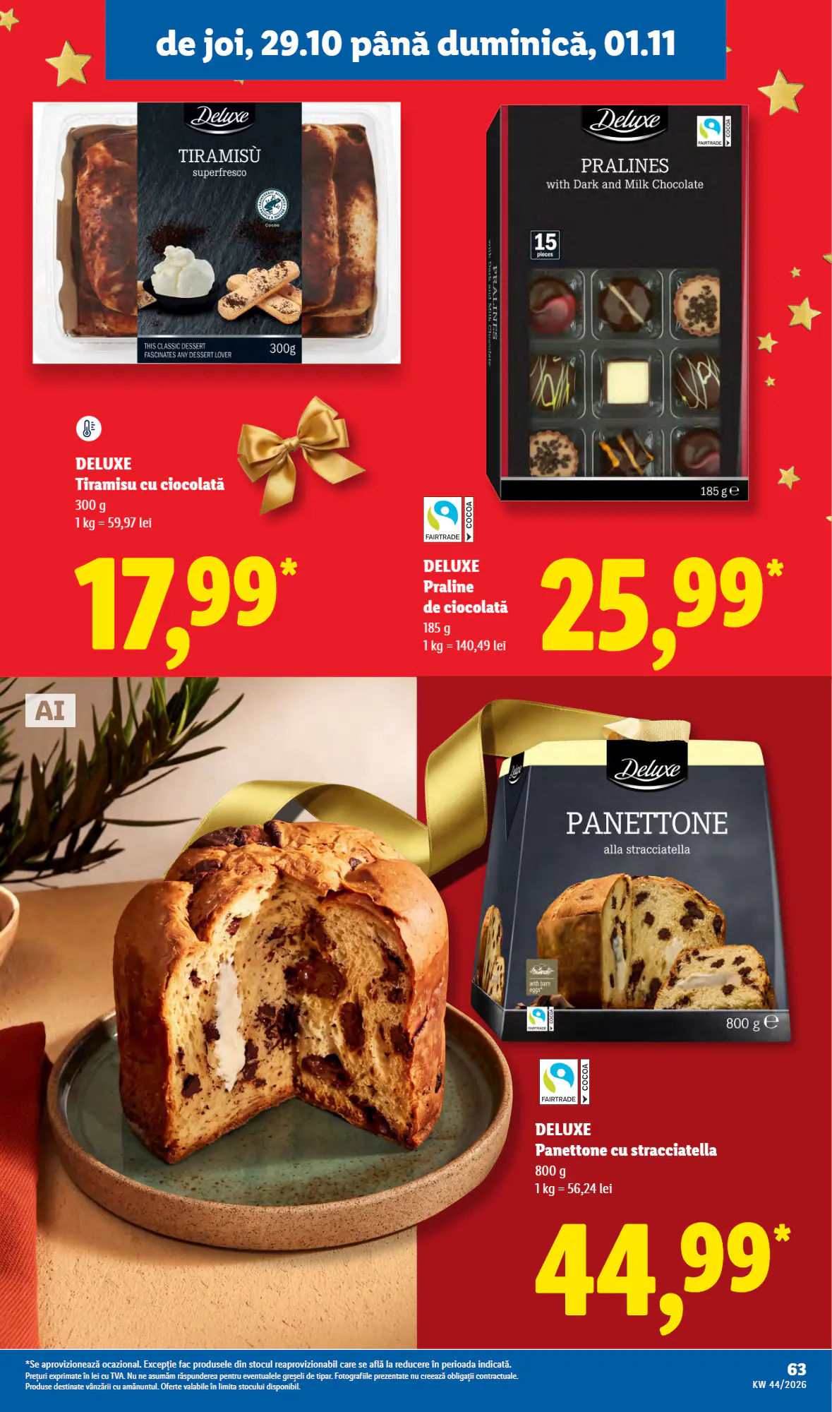 Catalogul cu oferte Lidl valabil de la 26.10.2026 - Pagina 63.