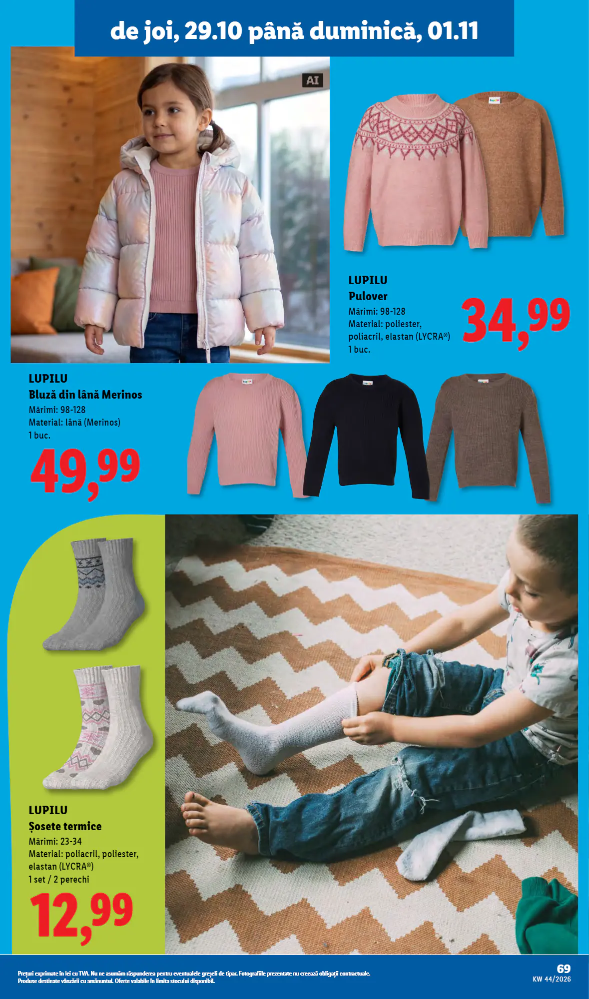 Catalogul cu oferte Lidl valabil de la 26.10.2026 - Pagina 69.
