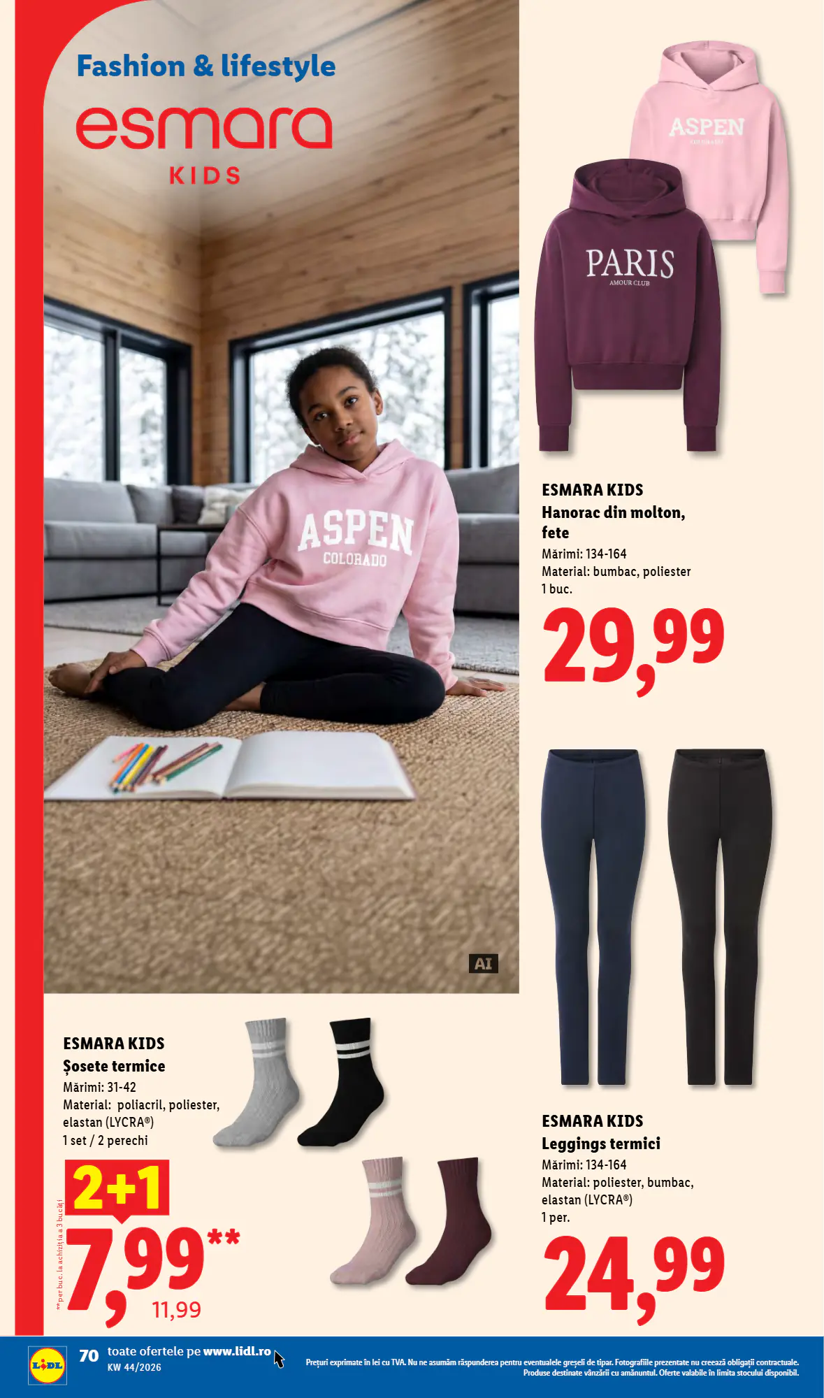 Catalogul cu oferte Lidl valabil de la 26.10.2026 - Pagina 70.
