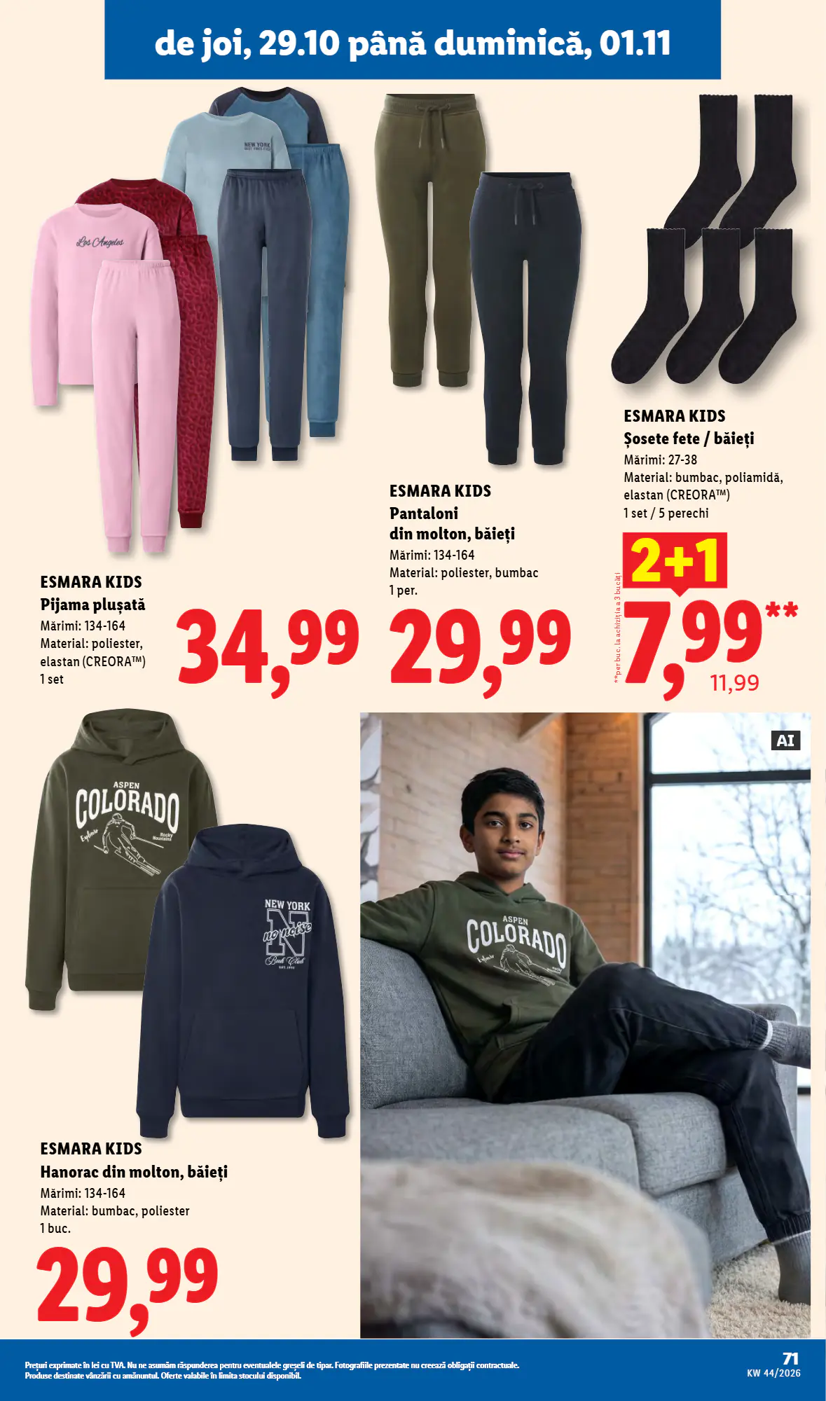 Catalogul cu oferte Lidl valabil de la 26.10.2026 - Pagina 71.