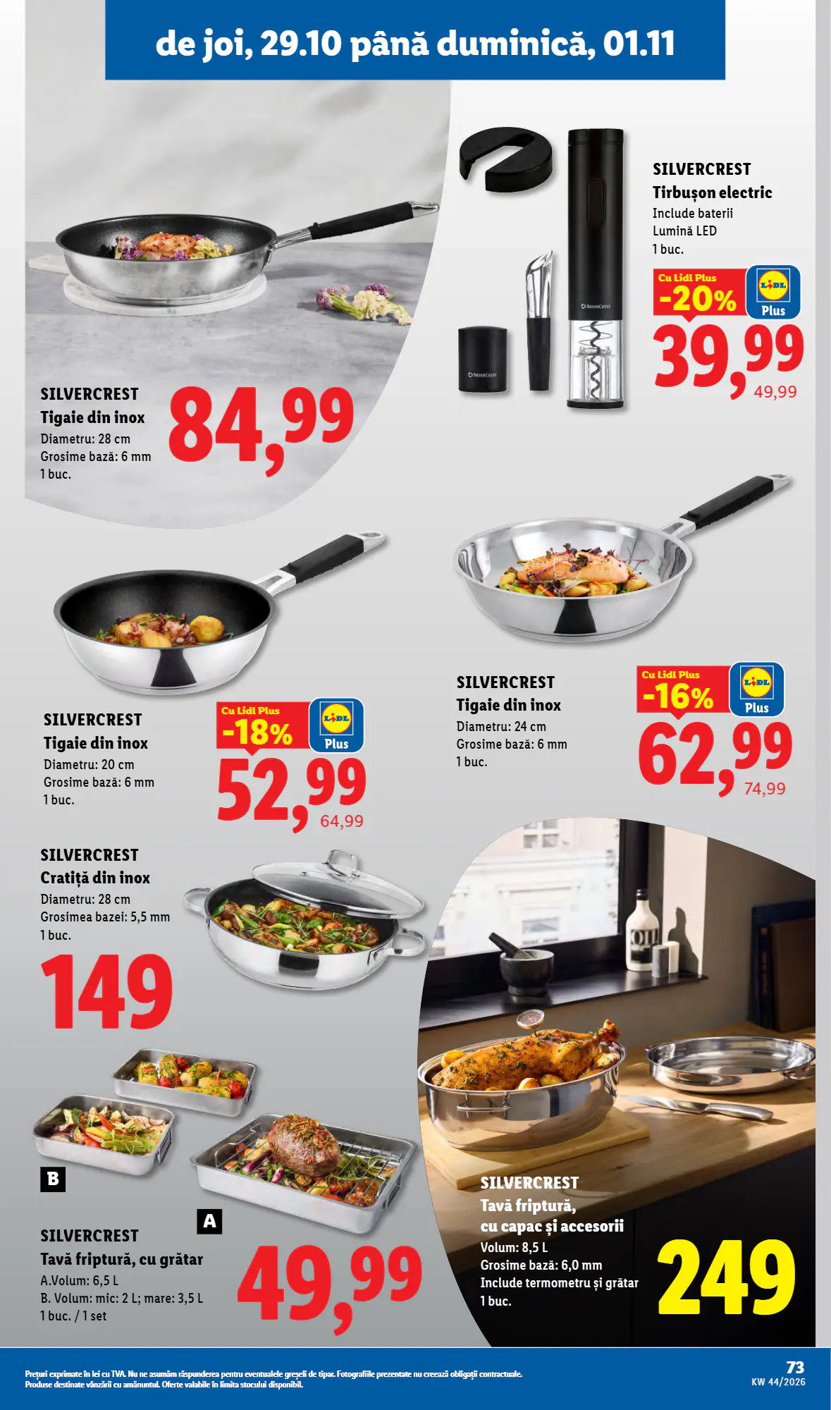 Catalogul cu oferte Lidl valabil de la 26.10.2026 - Pagina 73.