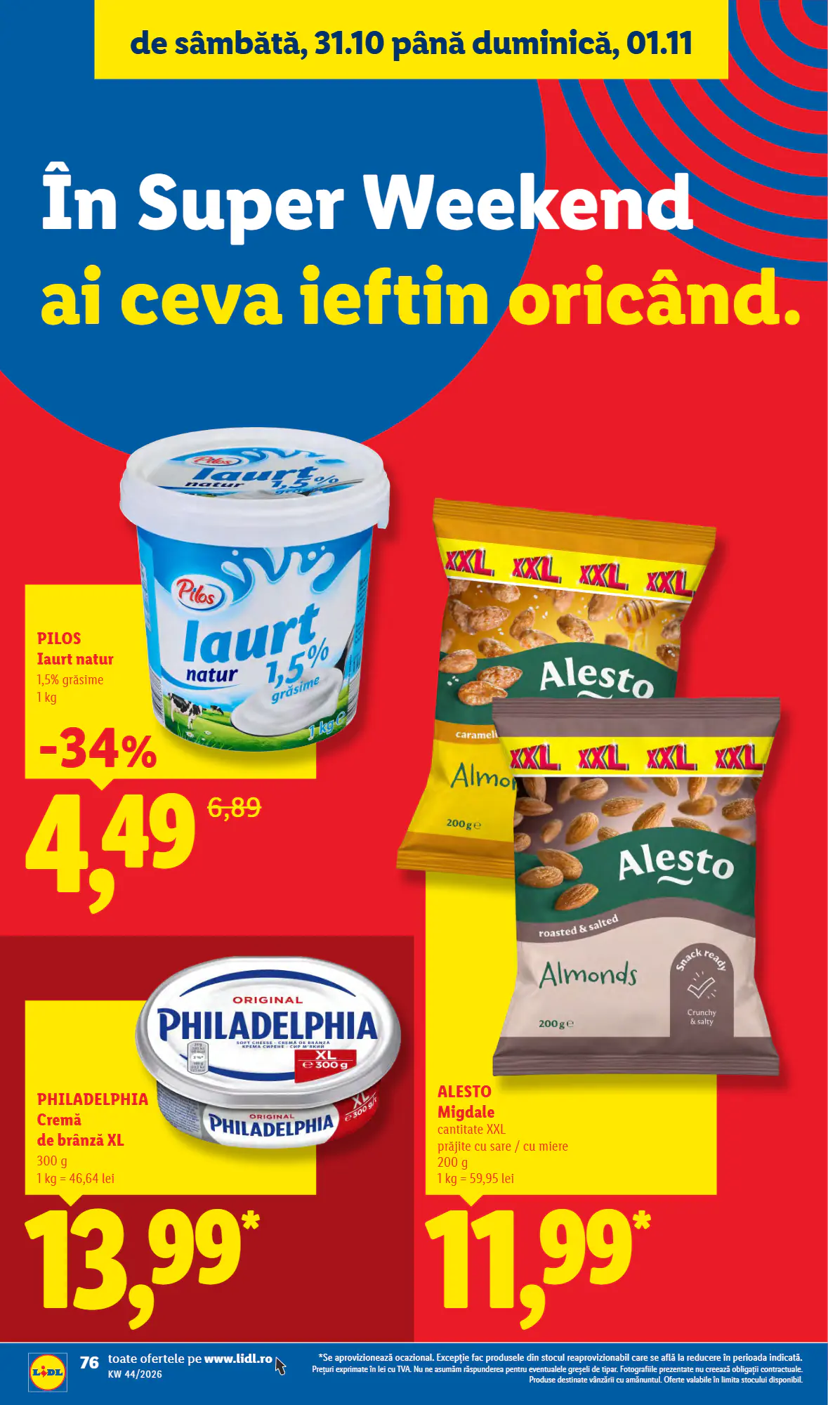 Catalogul cu oferte Lidl valabil de la 26.10.2026 - Pagina 76.