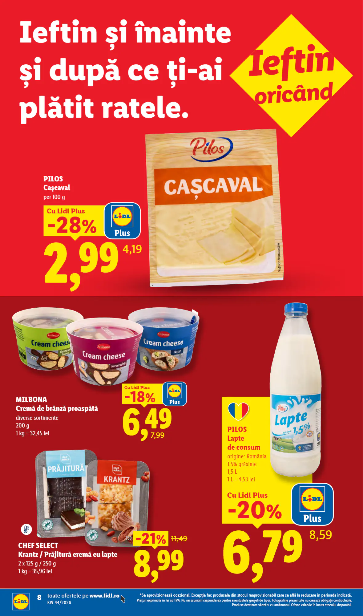 Catalogul cu oferte Lidl valabil de la 26.10.2026 - Pagina 8.