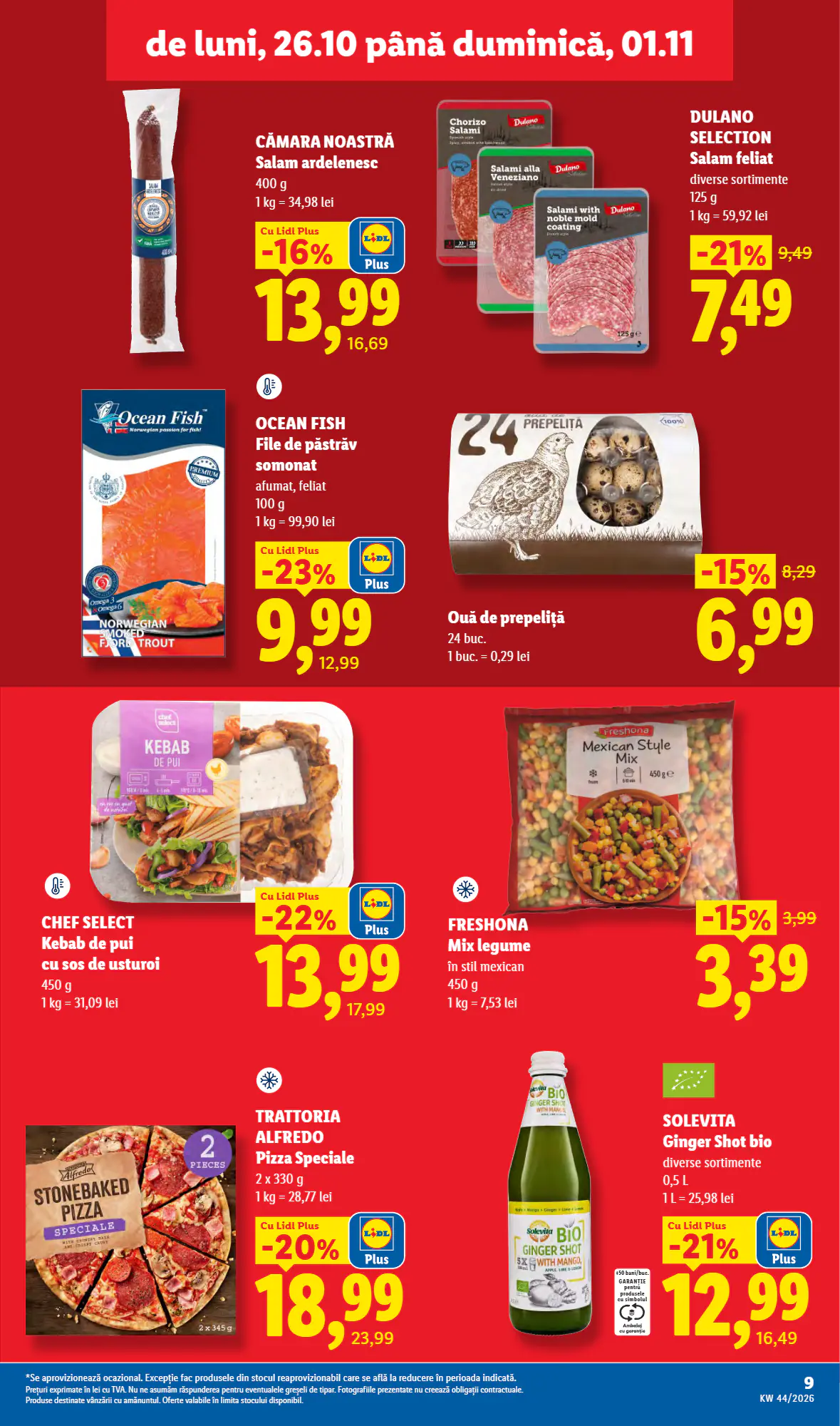 Catalogul cu oferte Lidl valabil de la 26.10.2026 - Pagina 9.