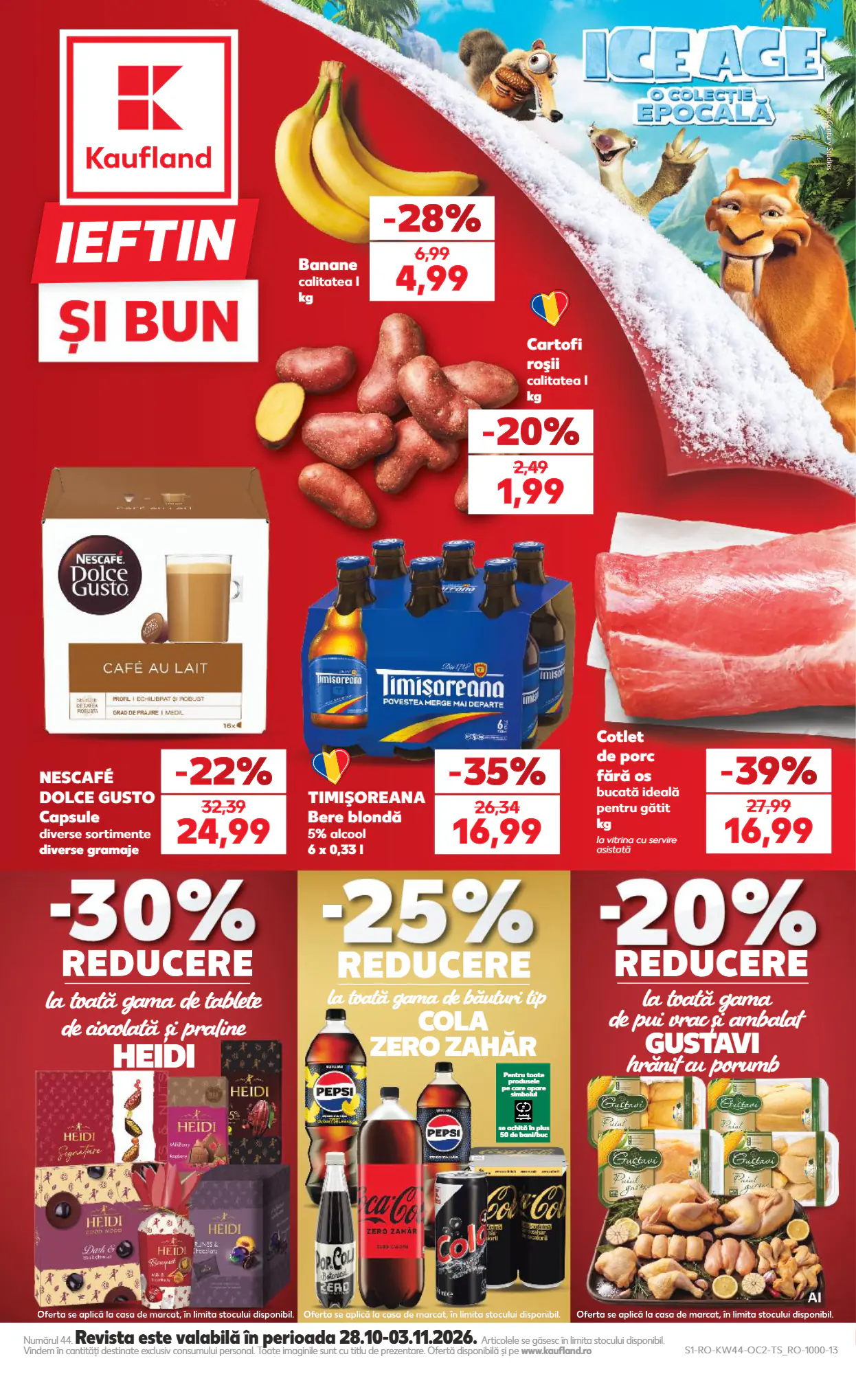 Catalogul cu oferte Kaufland valabil de la 28.10.2026 - Pagina 1.