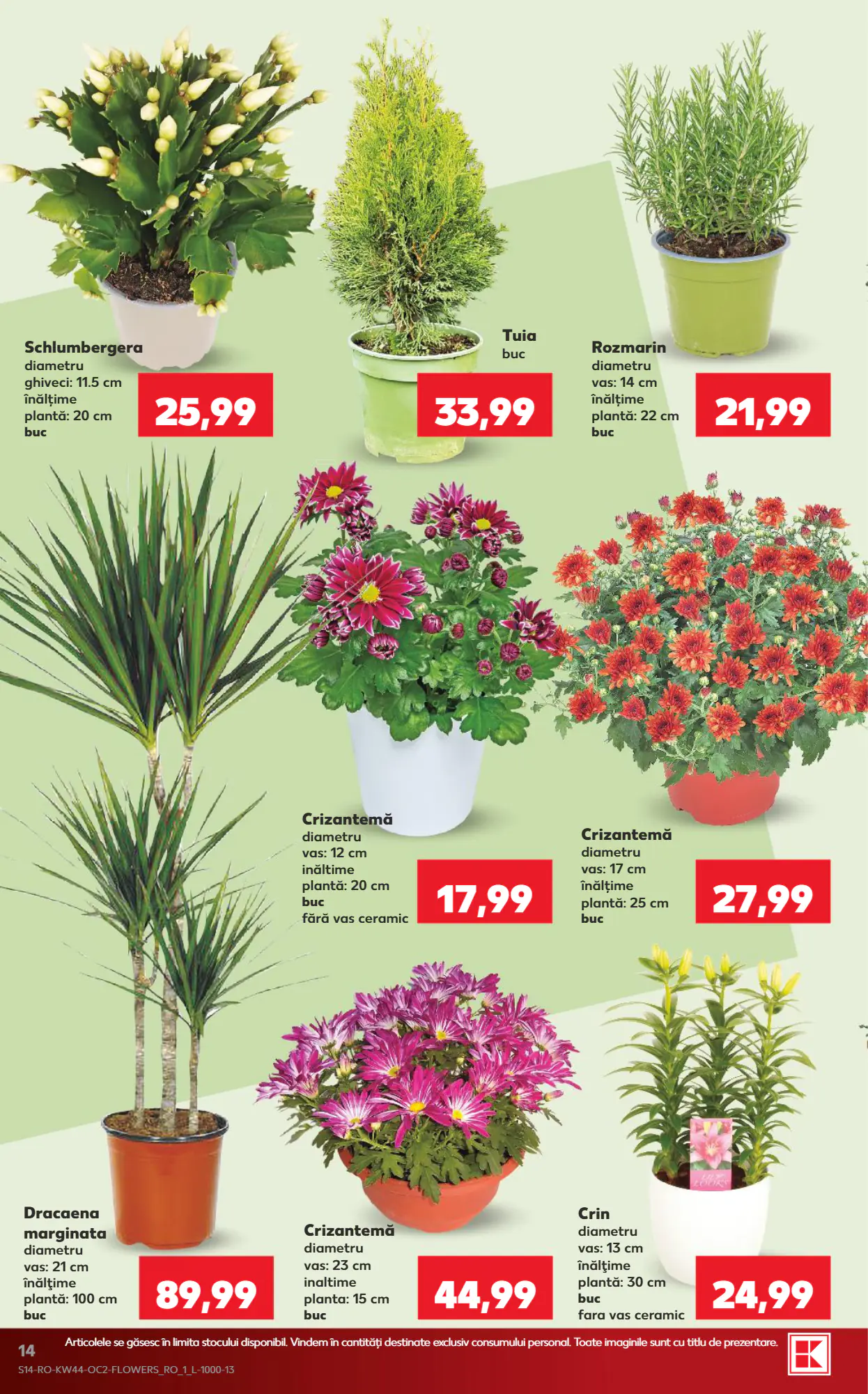 Catalogul cu oferte Kaufland valabil de la 28.10.2026 - Pagina 14.