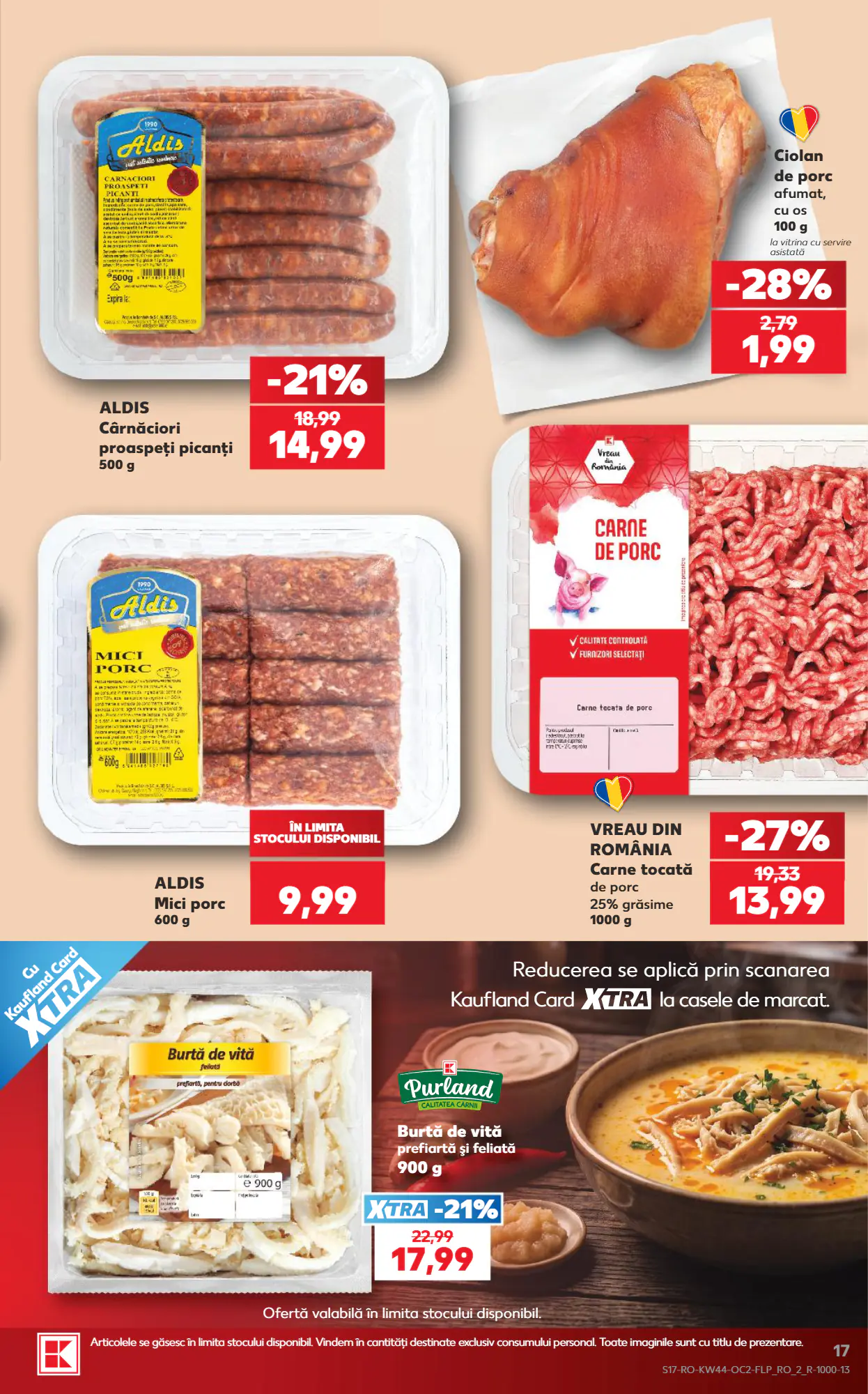 Catalogul cu oferte Kaufland valabil de la 28.10.2026 - Pagina 17.