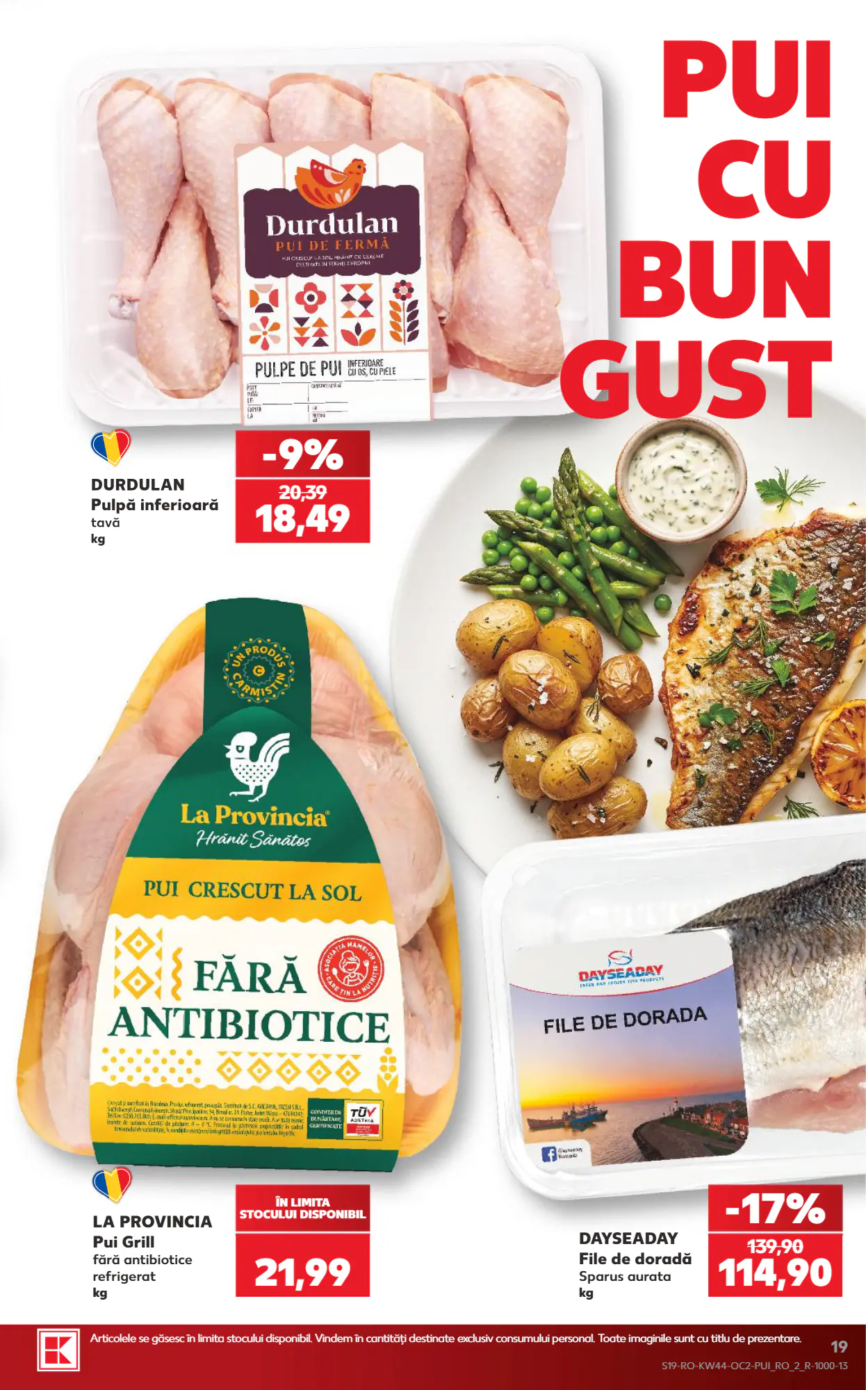 Catalogul cu oferte Kaufland valabil de la 28.10.2026 - Pagina 19.