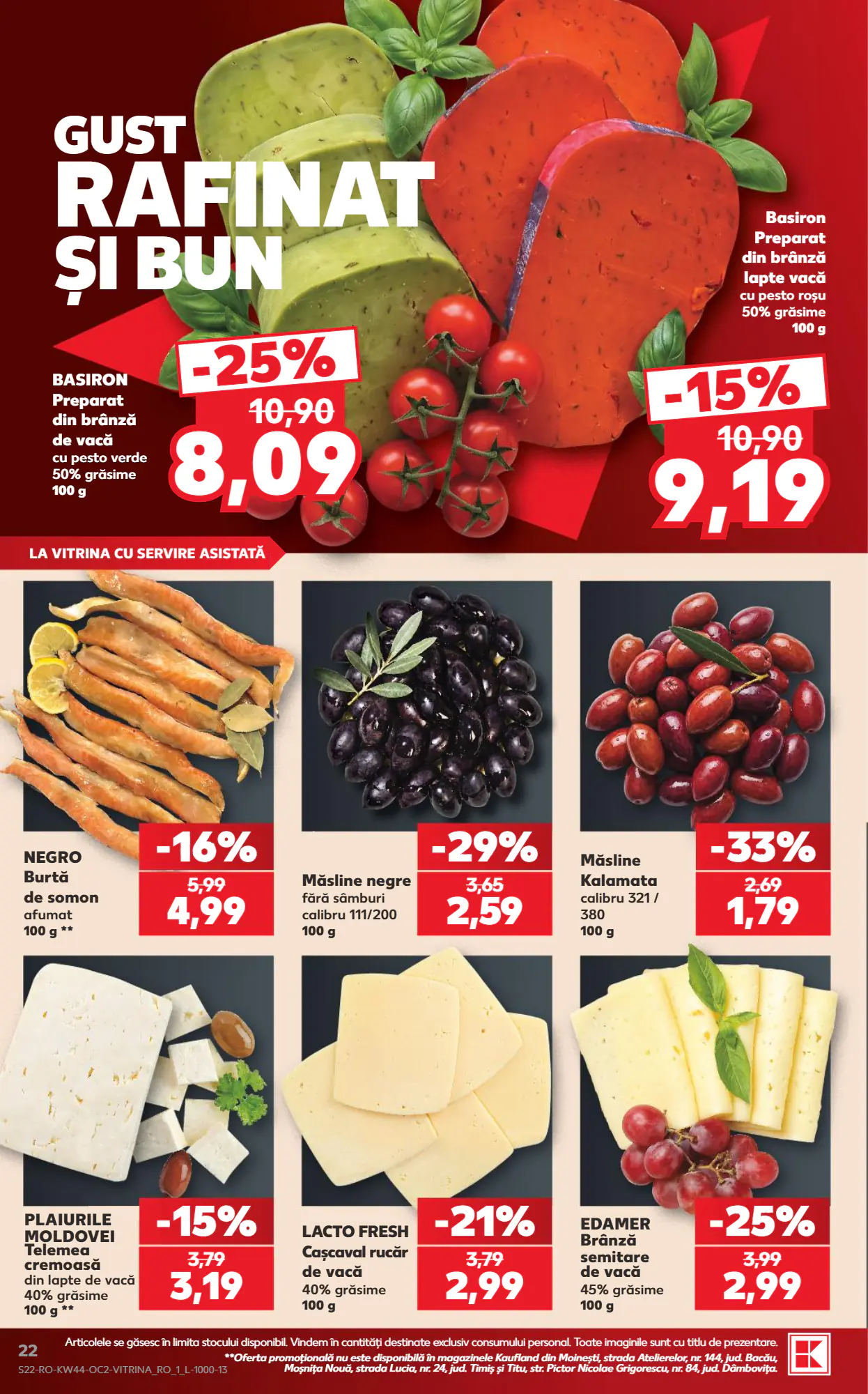 Catalogul cu oferte Kaufland valabil de la 28.10.2026 - Pagina 22.