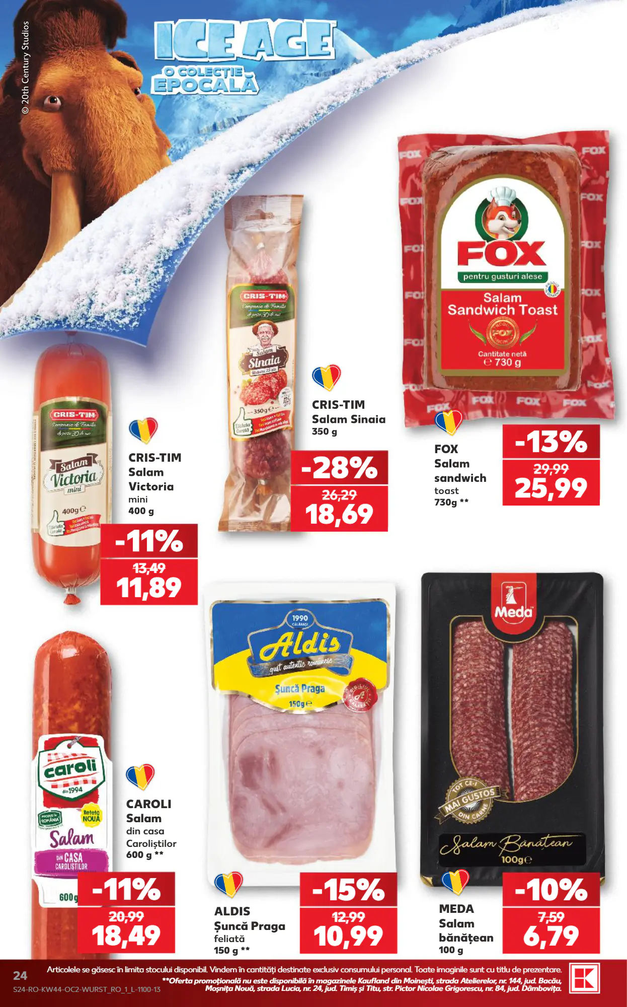 Catalogul cu oferte Kaufland valabil de la 28.10.2026 - Pagina 24.