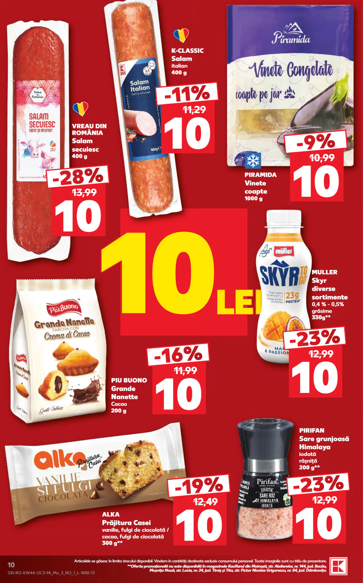 Catalogul cu oferte Kaufland valabil de la 28.10.2026 - Pagina 10.