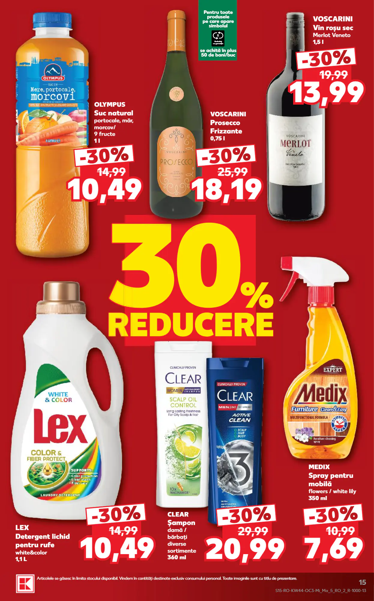 Catalogul cu oferte Kaufland valabil de la 28.10.2026 - Pagina 15.