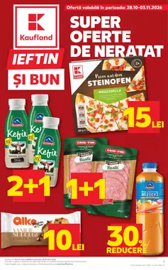 Catalogul cu oferte Kaufland valabil de la 28.10.2026