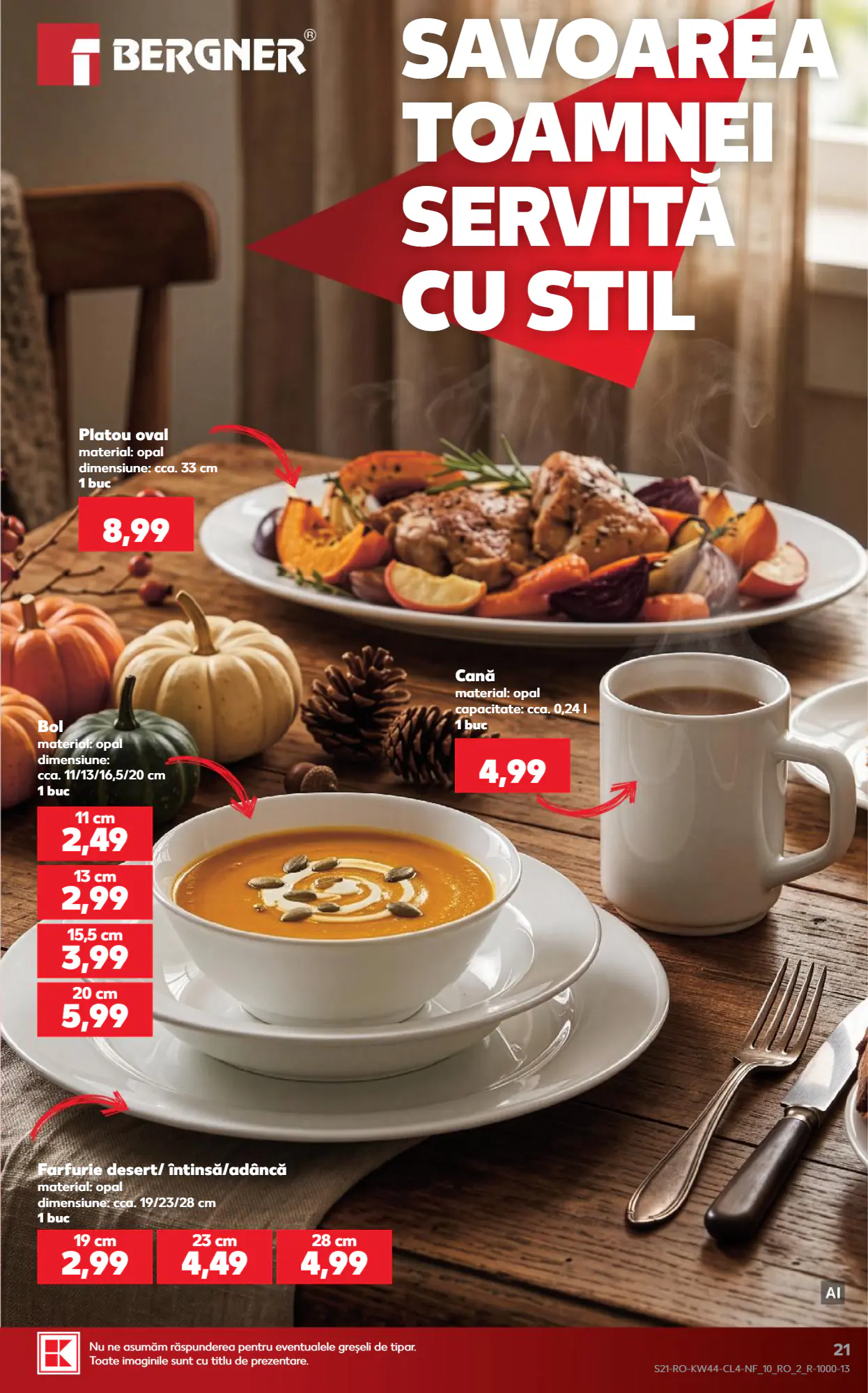 Catalogul cu oferte Kaufland valabil de la 28.10.2026 - Pagina 21.