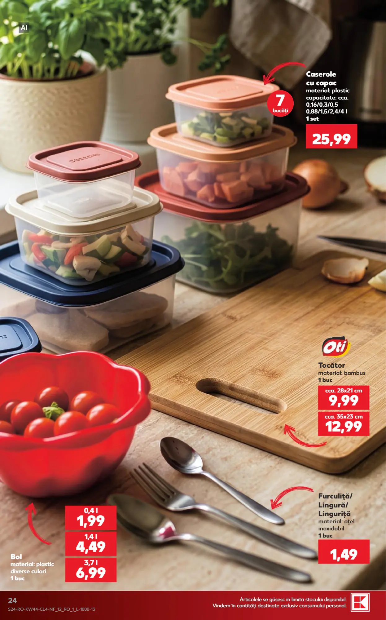 Catalogul cu oferte Kaufland valabil de la 28.10.2026 - Pagina 24.
