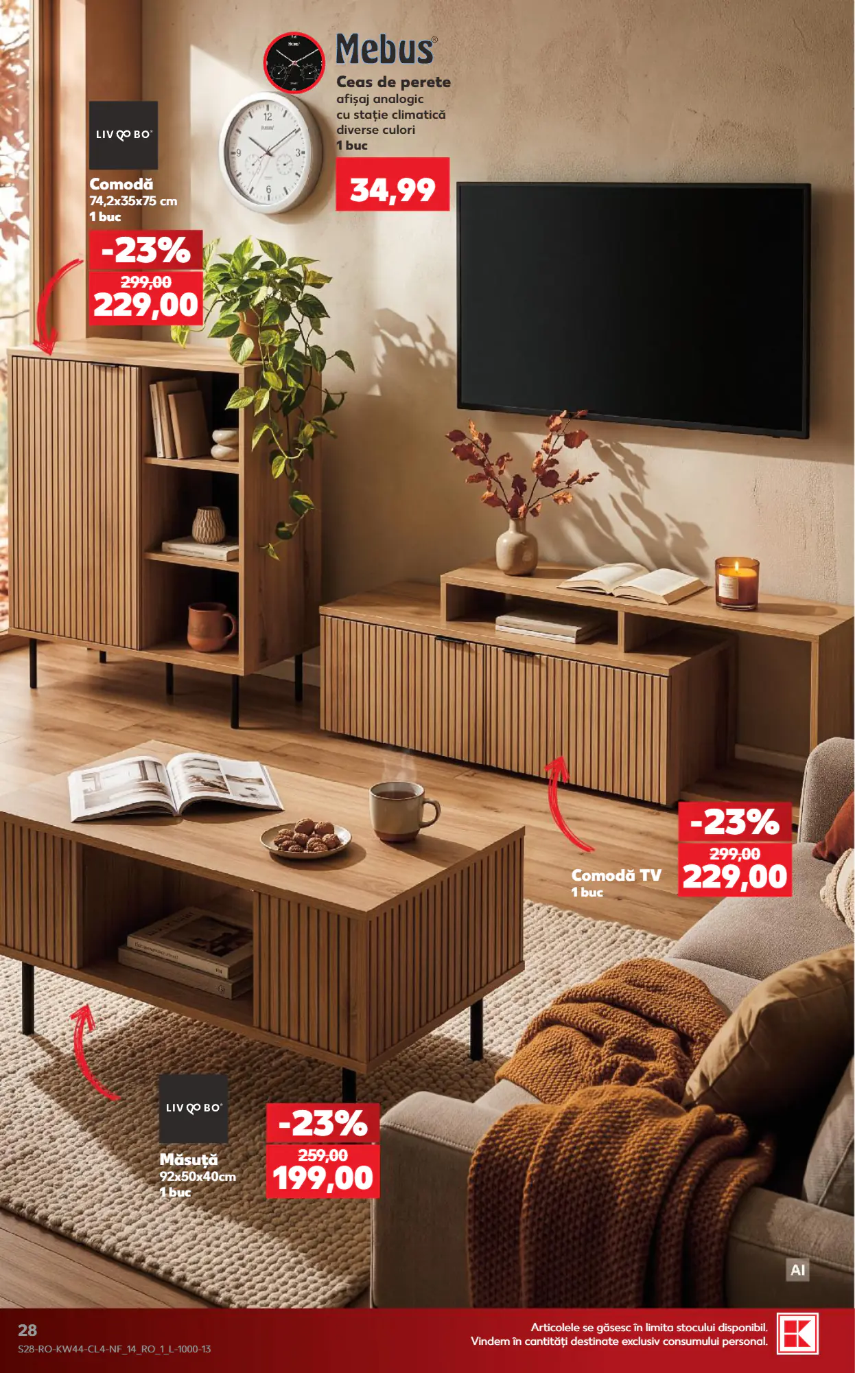 Catalogul cu oferte Kaufland valabil de la 28.10.2026 - Pagina 28.