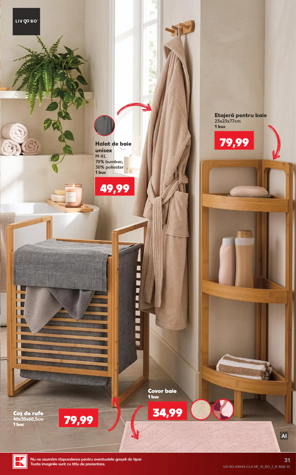 Catalogul cu oferte Kaufland valabil de la 28.10.2026 - Pagina 31.
