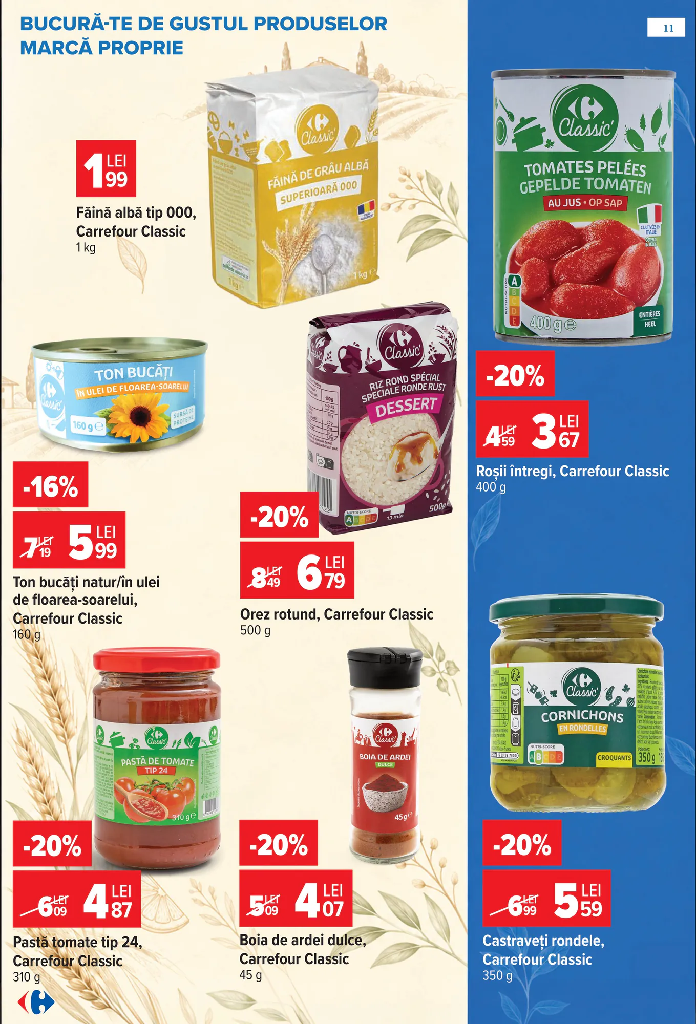 Catalogul cu oferte Carrefour valabil de la 28.10.2026 - Pagina 11.
