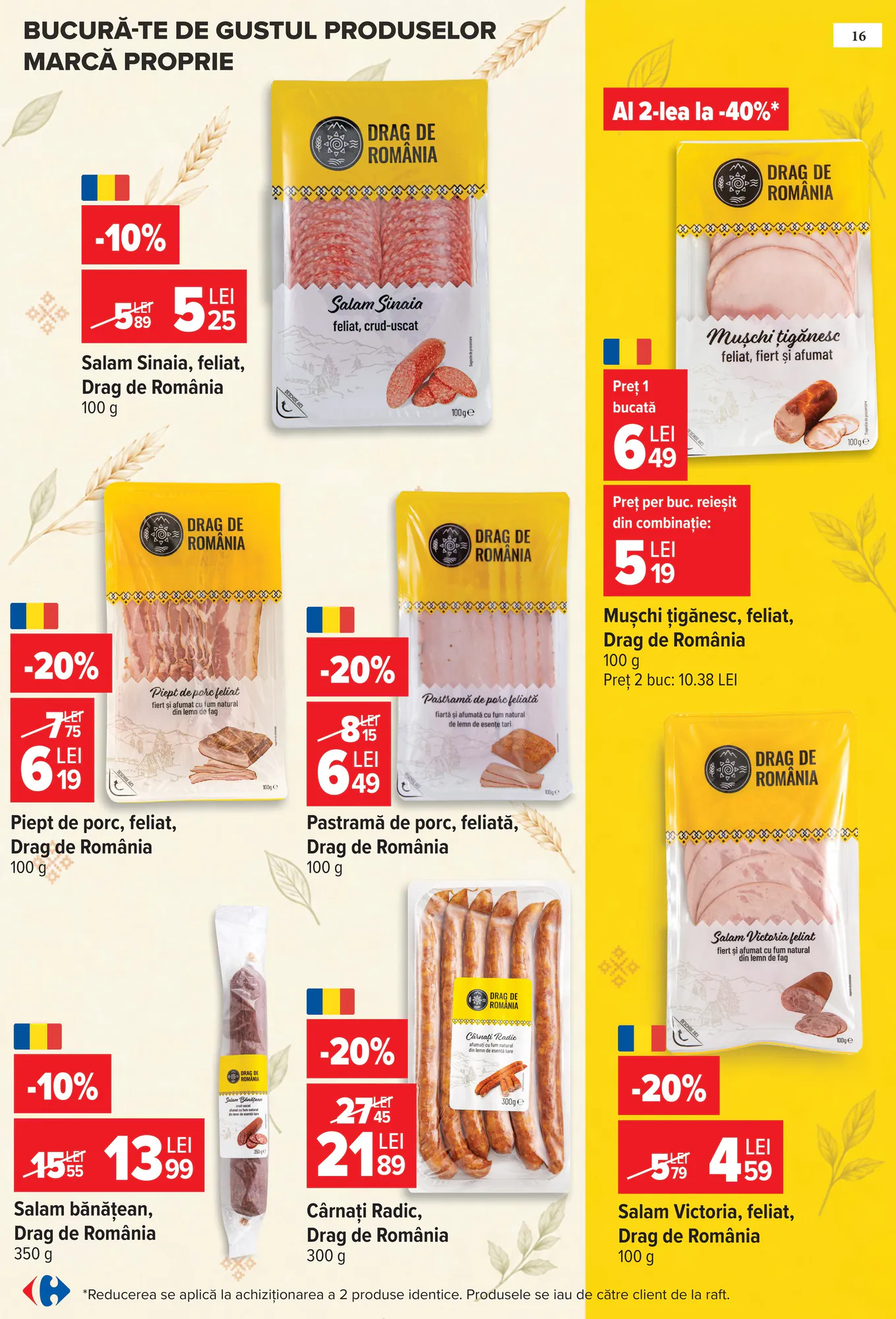 Catalogul cu oferte Carrefour valabil de la 28.10.2026 - Pagina 16.