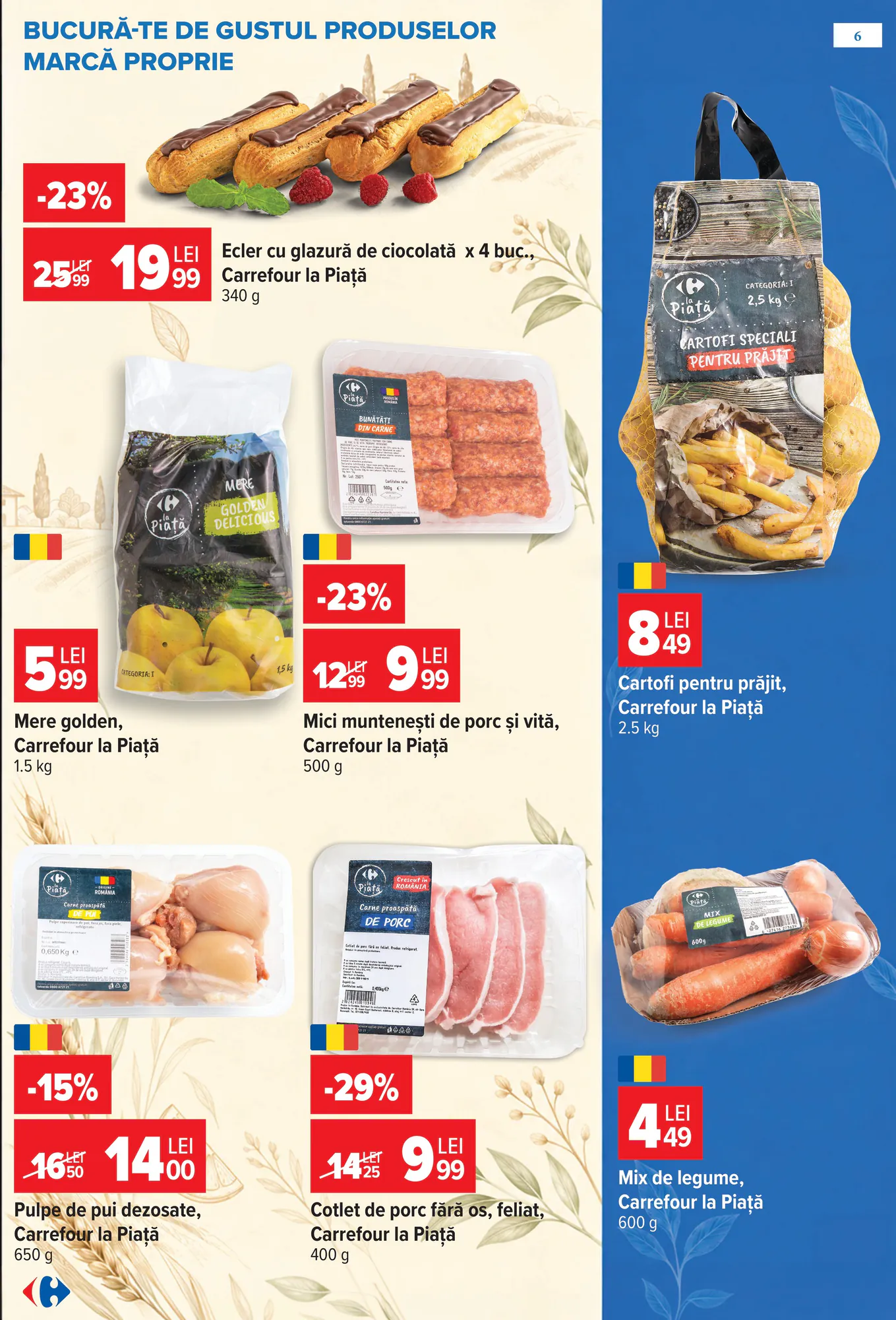 Catalogul cu oferte Carrefour valabil de la 28.10.2026 - Pagina 6.