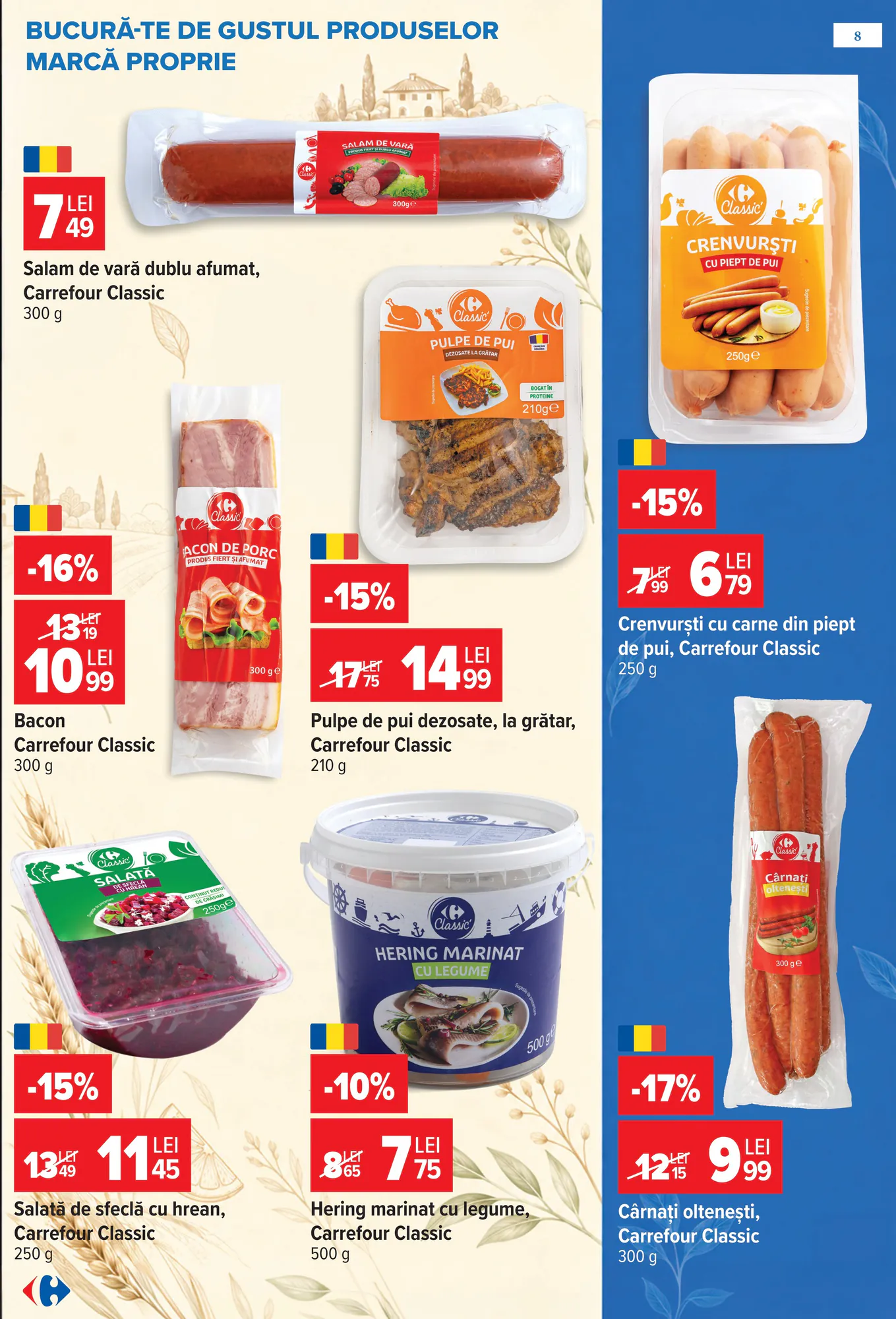 Catalogul cu oferte Carrefour valabil de la 28.10.2026 - Pagina 8.