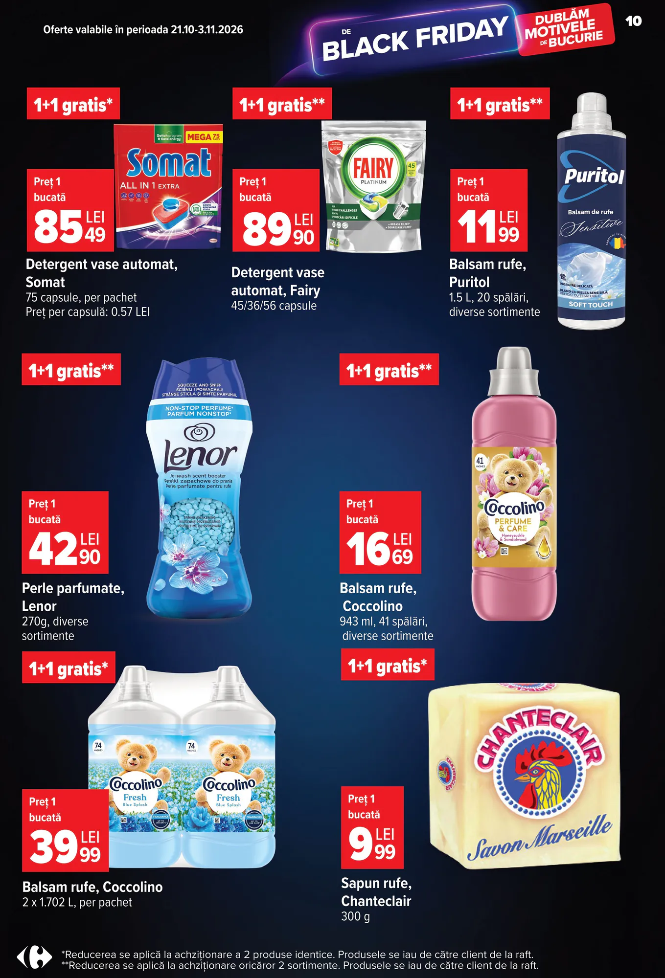 Catalogul cu oferte Carrefour valabil de la 28.10.2026 - Pagina 10.