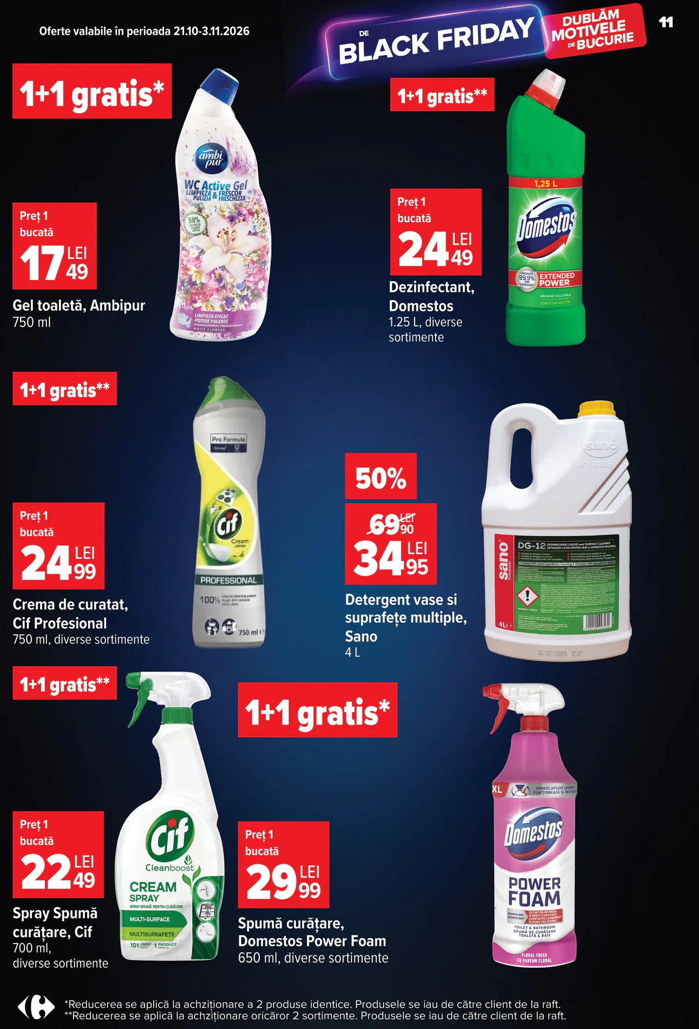 Catalogul cu oferte Carrefour valabil de la 28.10.2026 - Pagina 11.
