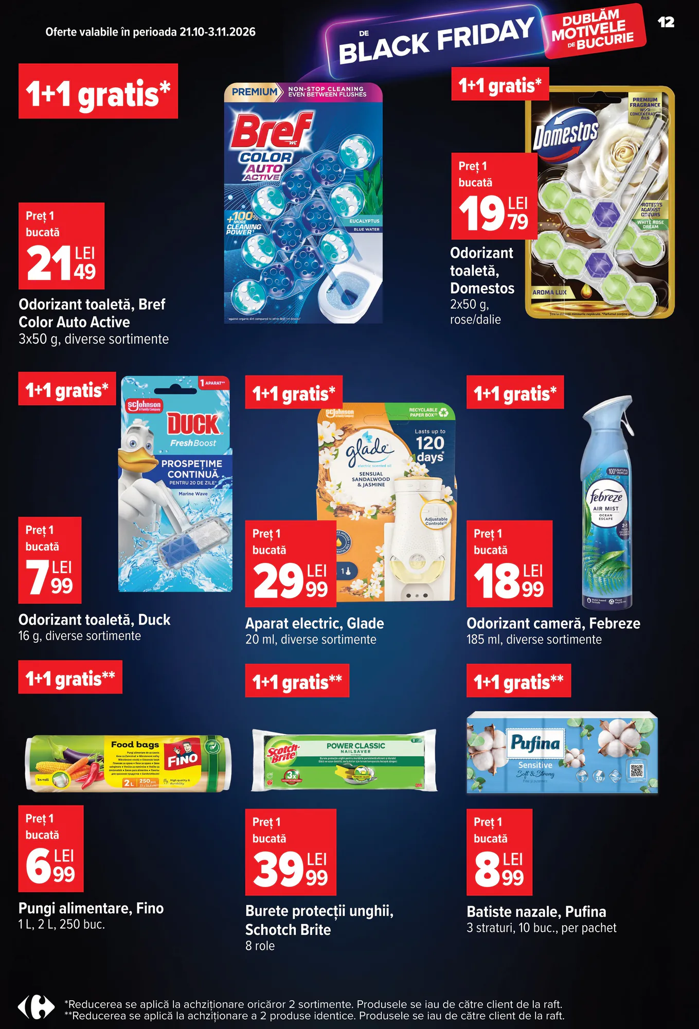 Catalogul cu oferte Carrefour valabil de la 28.10.2026 - Pagina 12.