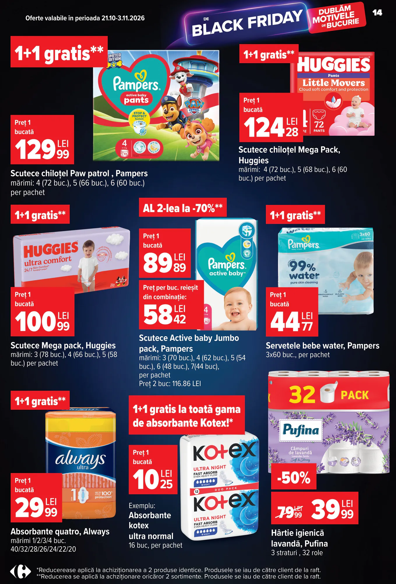 Catalogul cu oferte Carrefour valabil de la 28.10.2026 - Pagina 14.